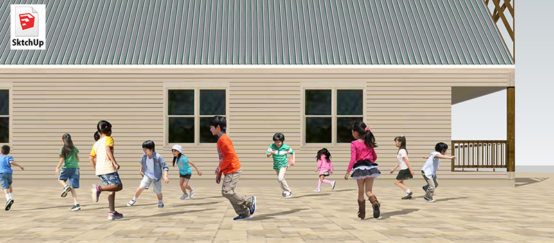 人物SketchUp 4p_set024 - 画像3