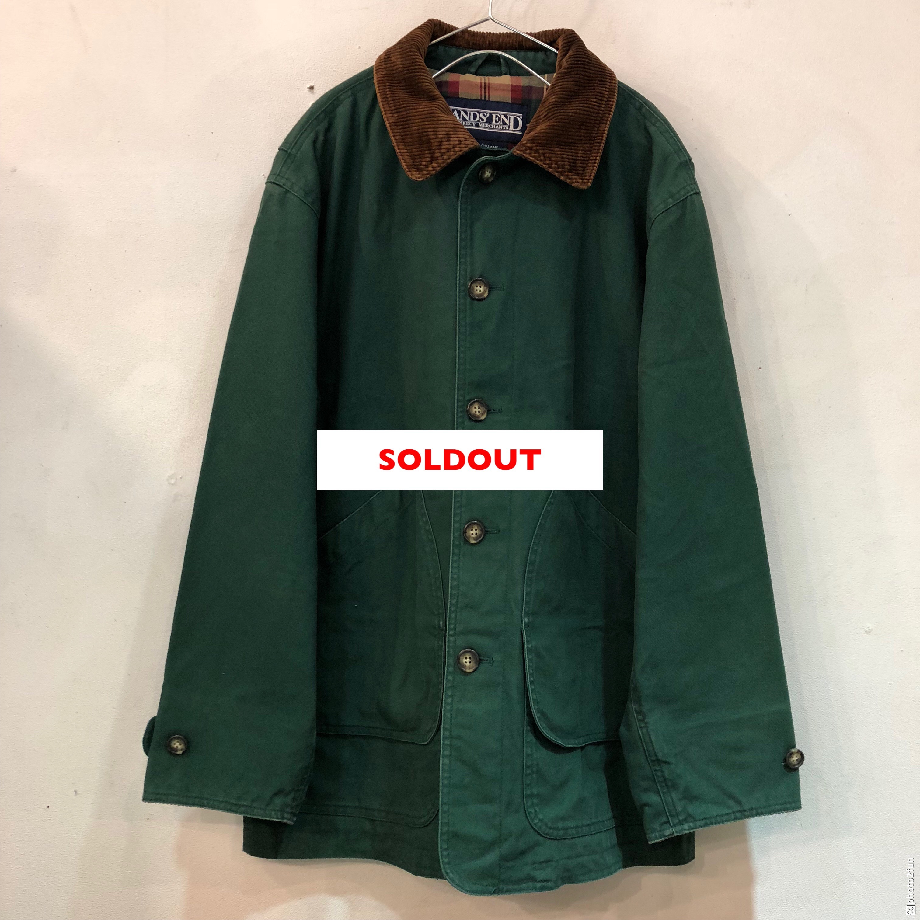 Lands End ランズエンド カバーオール グリーン S Room Lands End ランズエンド カバーオール グリーン S Room
