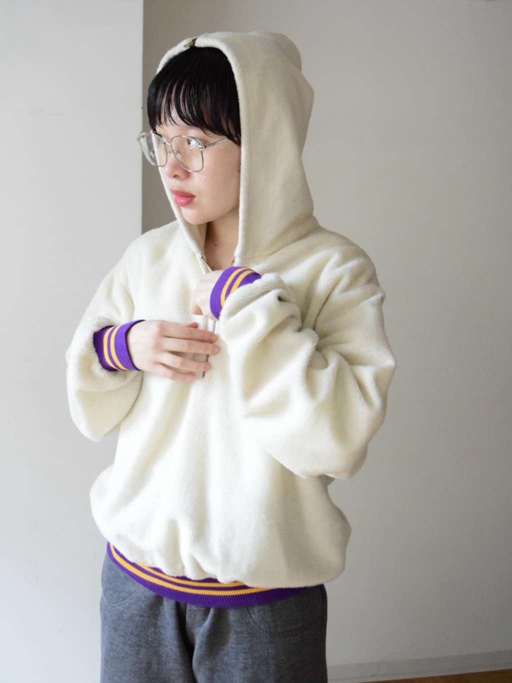 1950s Wilson fake fur pullover の画像 9
