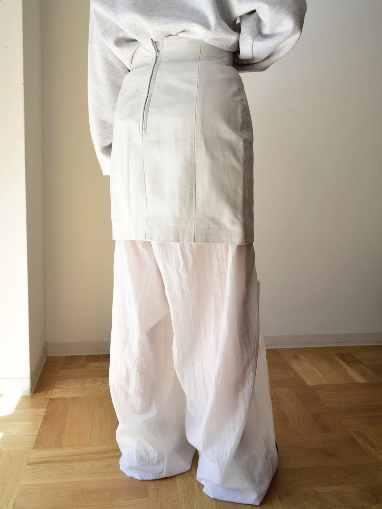 Czech military snow camo pants の画像 9