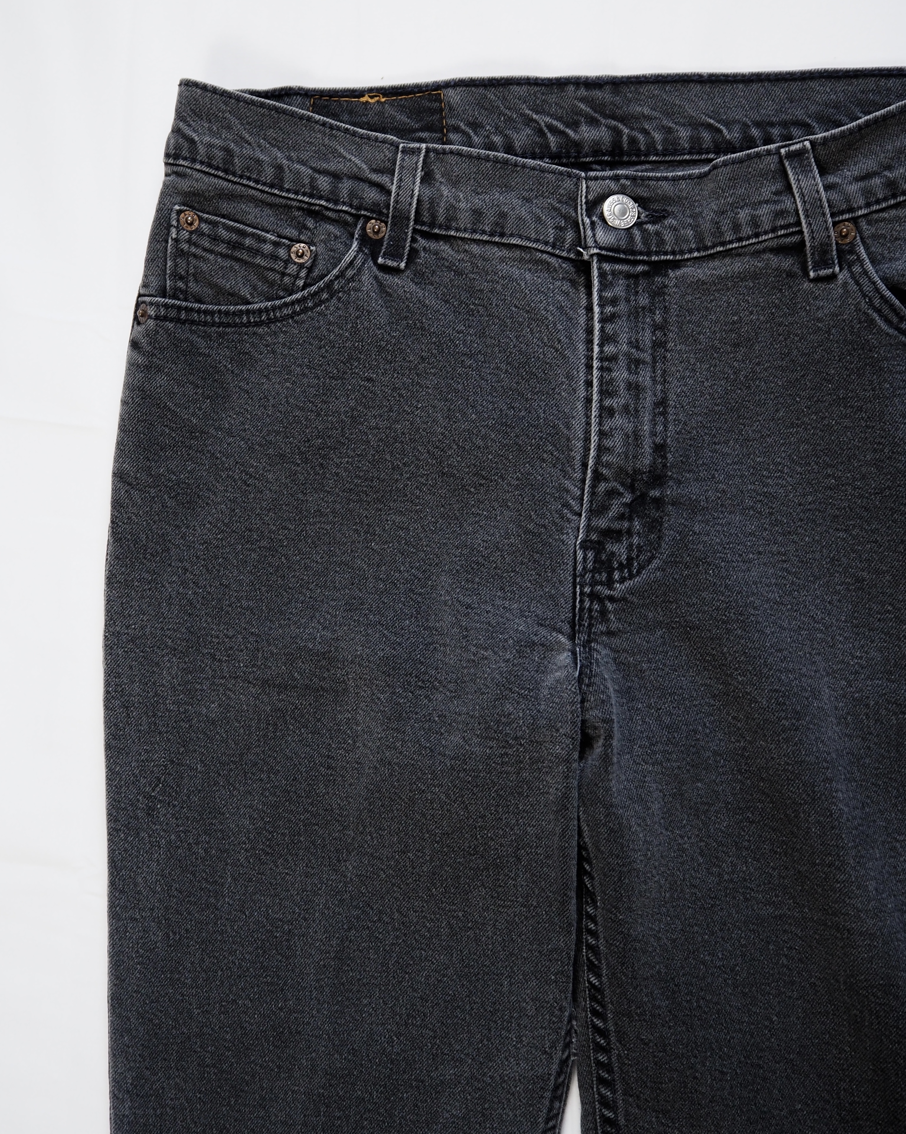 【VCM入荷】90’s Levi’s 517 ブラックデニム の画像 6