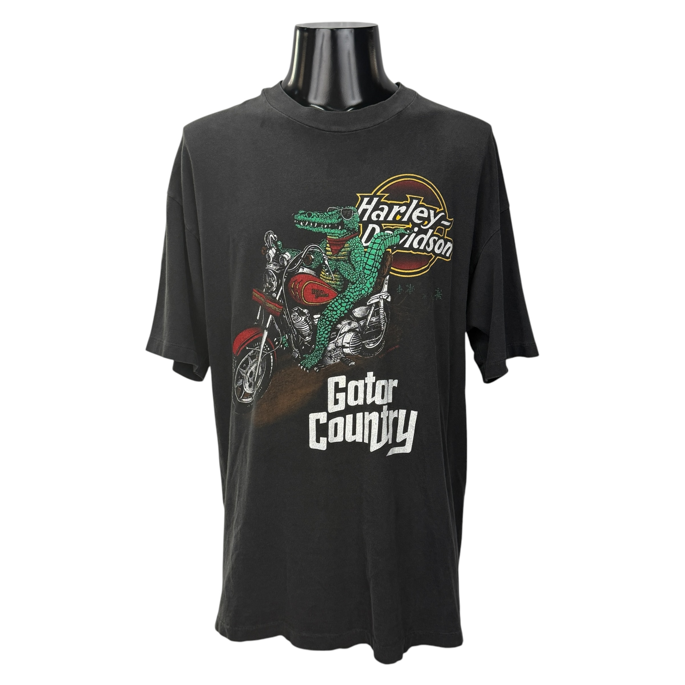 【HARLEY-DAVIDSON】ハーレー ダビッドソン “GATOR COUNTRY” 90’s Vintage Tシャツ