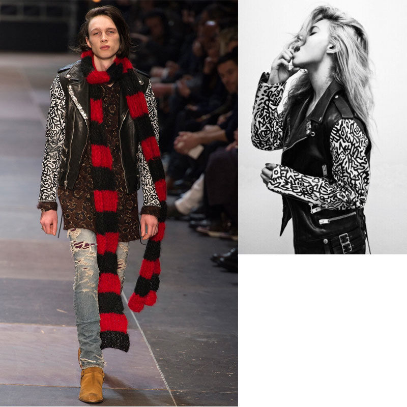 エディ期 超レア13aw Saint Laurent Paris サンローラン パリ Sumi Ink レザー ライダース ジャケット 46 Sohoo エディ期 超レア13aw Saint Laurent Paris サンローラン パリ Sumi Ink レザー ライダース ジャケット 46 Sohoo