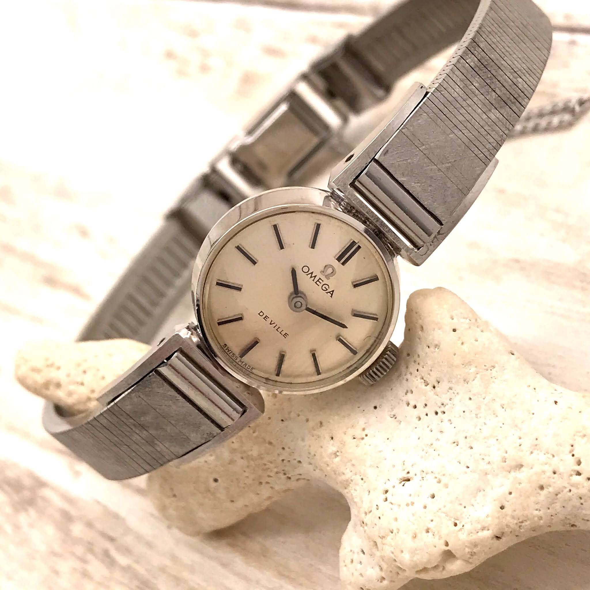 オメガ デ・ヴィル アンティーク 手巻き レディース 腕時計 動作保証付 | Masaco Vintage （マサコ ヴィンテージ ）腕時計や