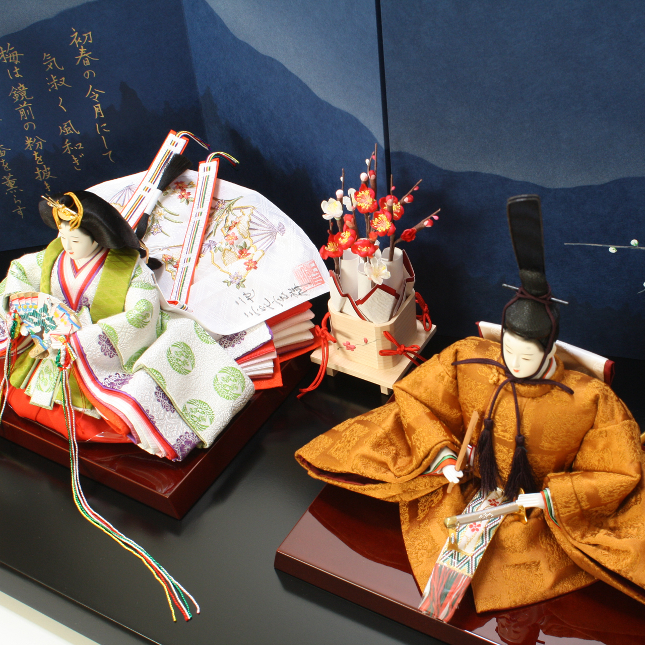 京都 三宅玄祥 二世作 慶祝 令和御即位礼 黄櫨染(こうろぜん) | 人形の松屋