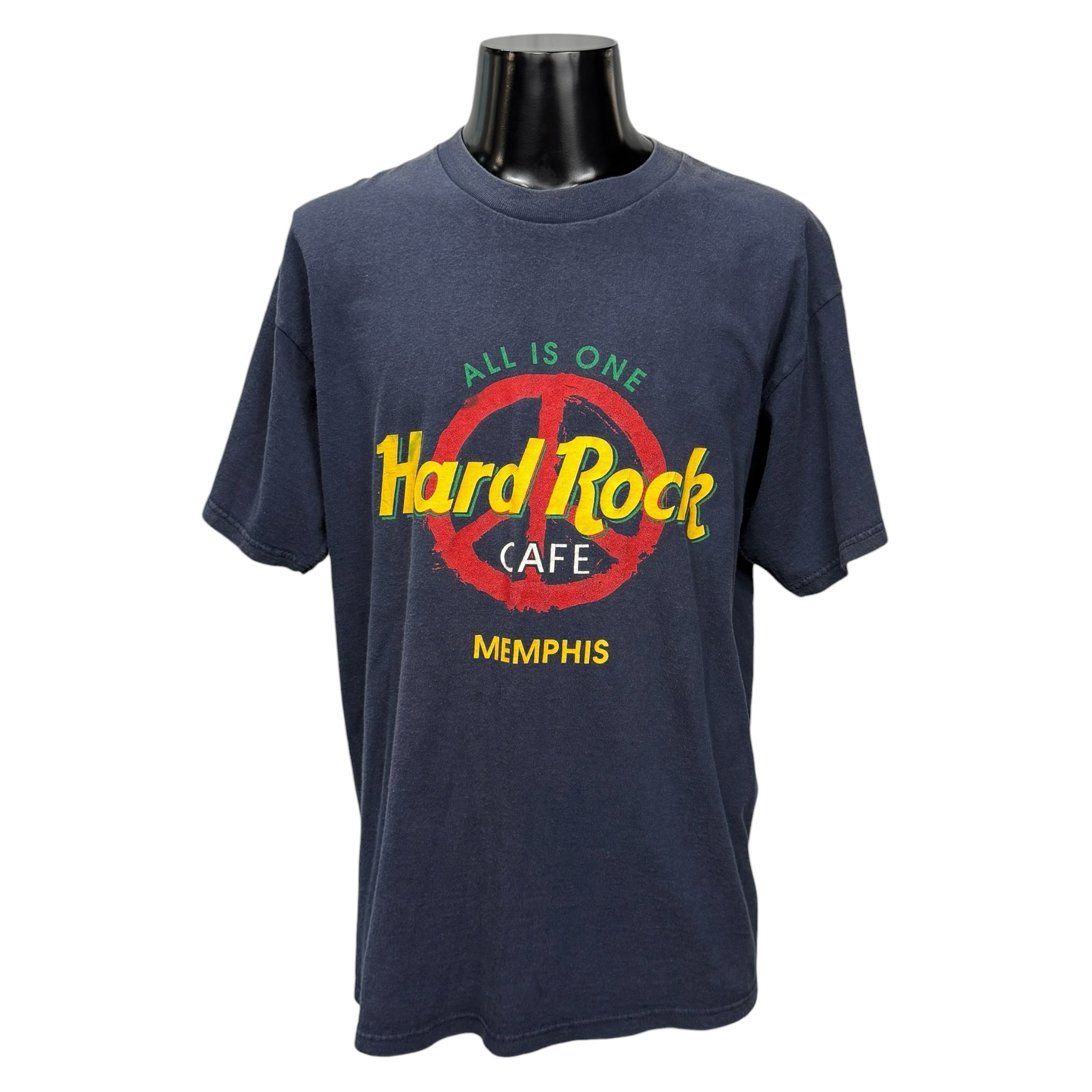 【Hard Rock CAFE】ハードロックカフェ “MEMPHIS / PEACE MARK” 90’s Vintage Tシャツ