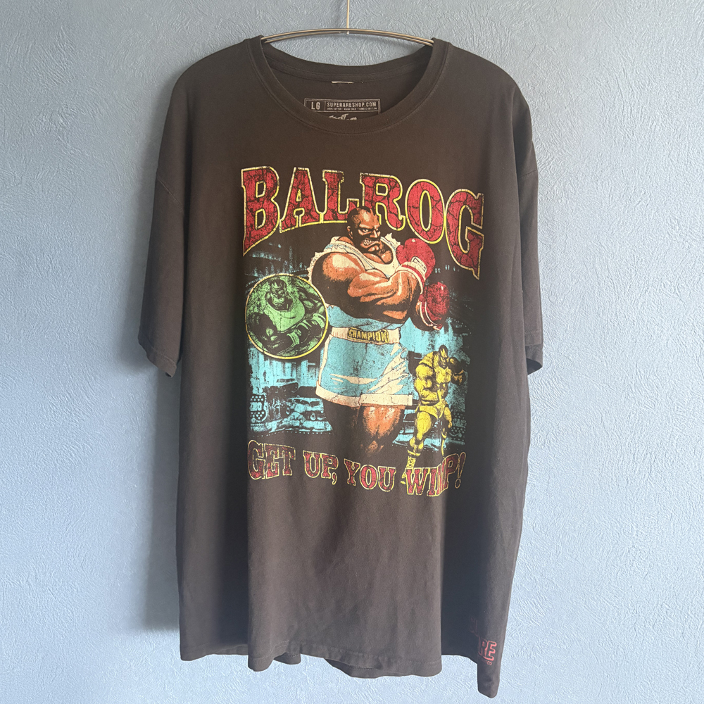 CAPCOM Street Fighter BALROG（バイソン）× SUPERARE【古着/Tシャツ/格闘ゲーム/eBay出品中】