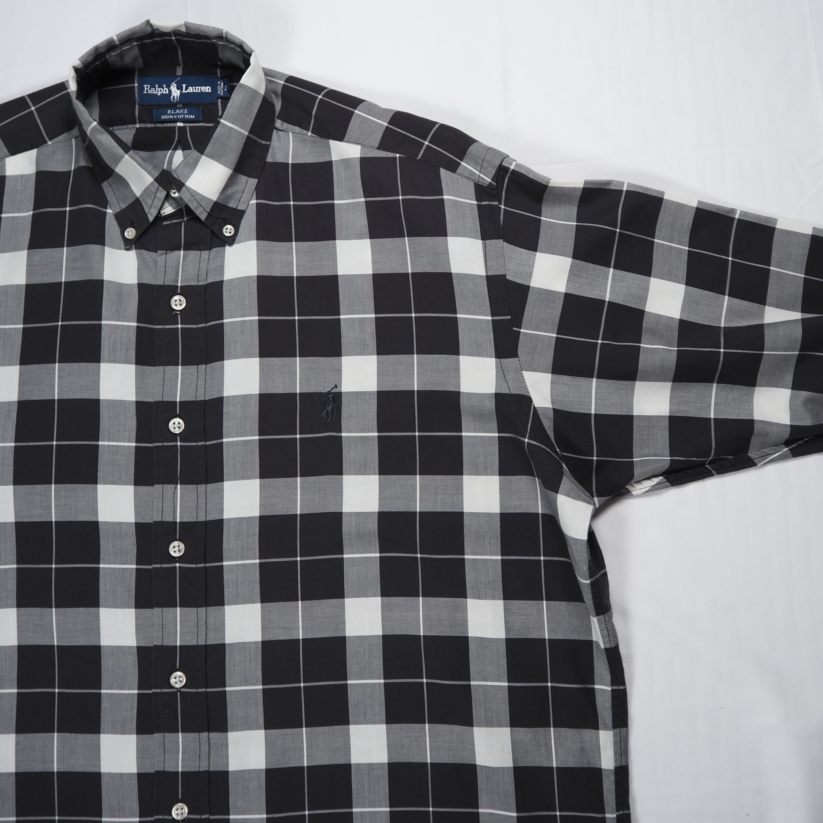 90’a Ralph Lauren Blake コットンシャツ Mサイズ の画像 9