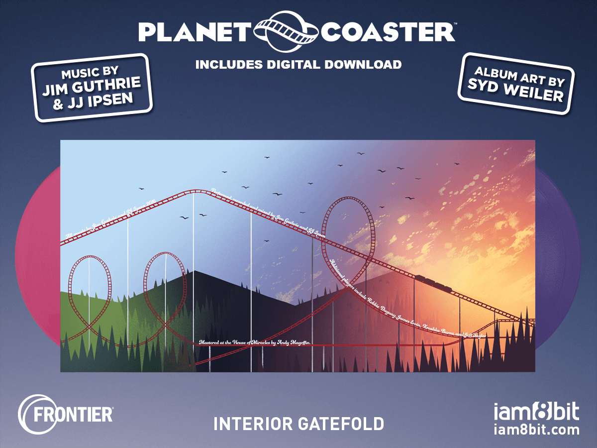 【プラネットコースター】Planet Coaster Soundtrack 2LP - 画像4