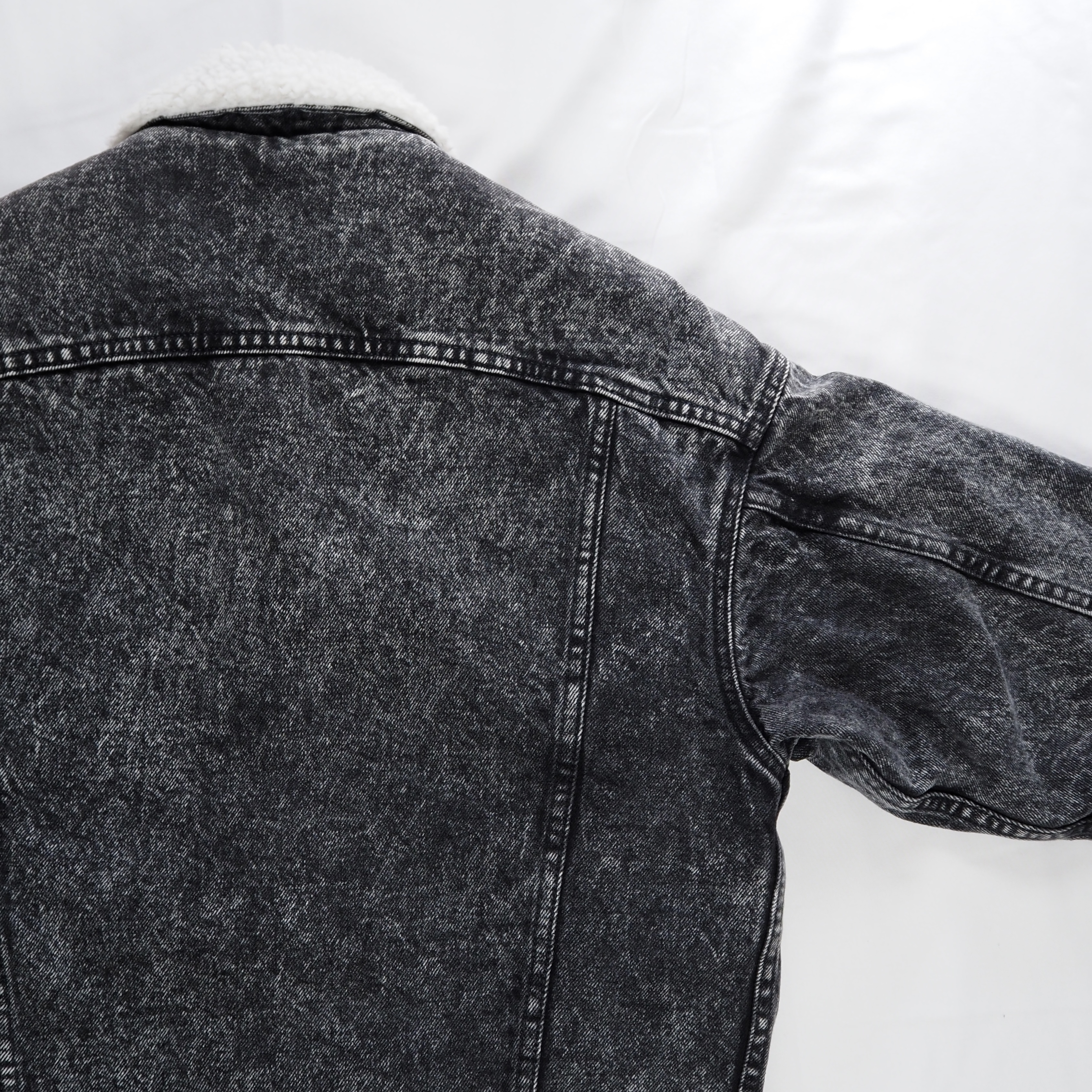 80’s Levi’s ボアジャケット ブラック Sサイズ の画像 12