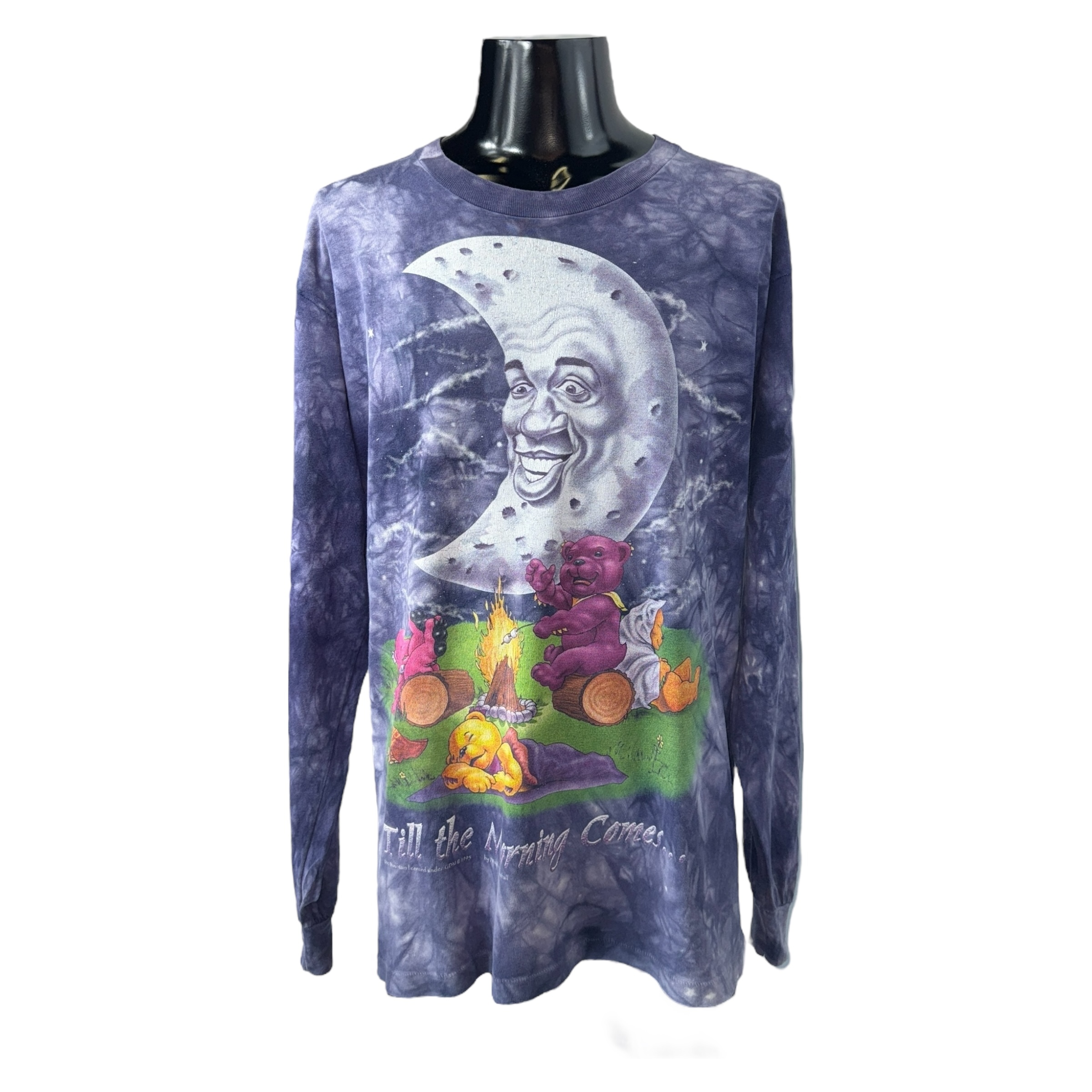 【GRATEFUL DEAD】グレイトフル・デッド Till the Morning Comes タイダイ柄 Vintage ロングスリーブ Tシャツ