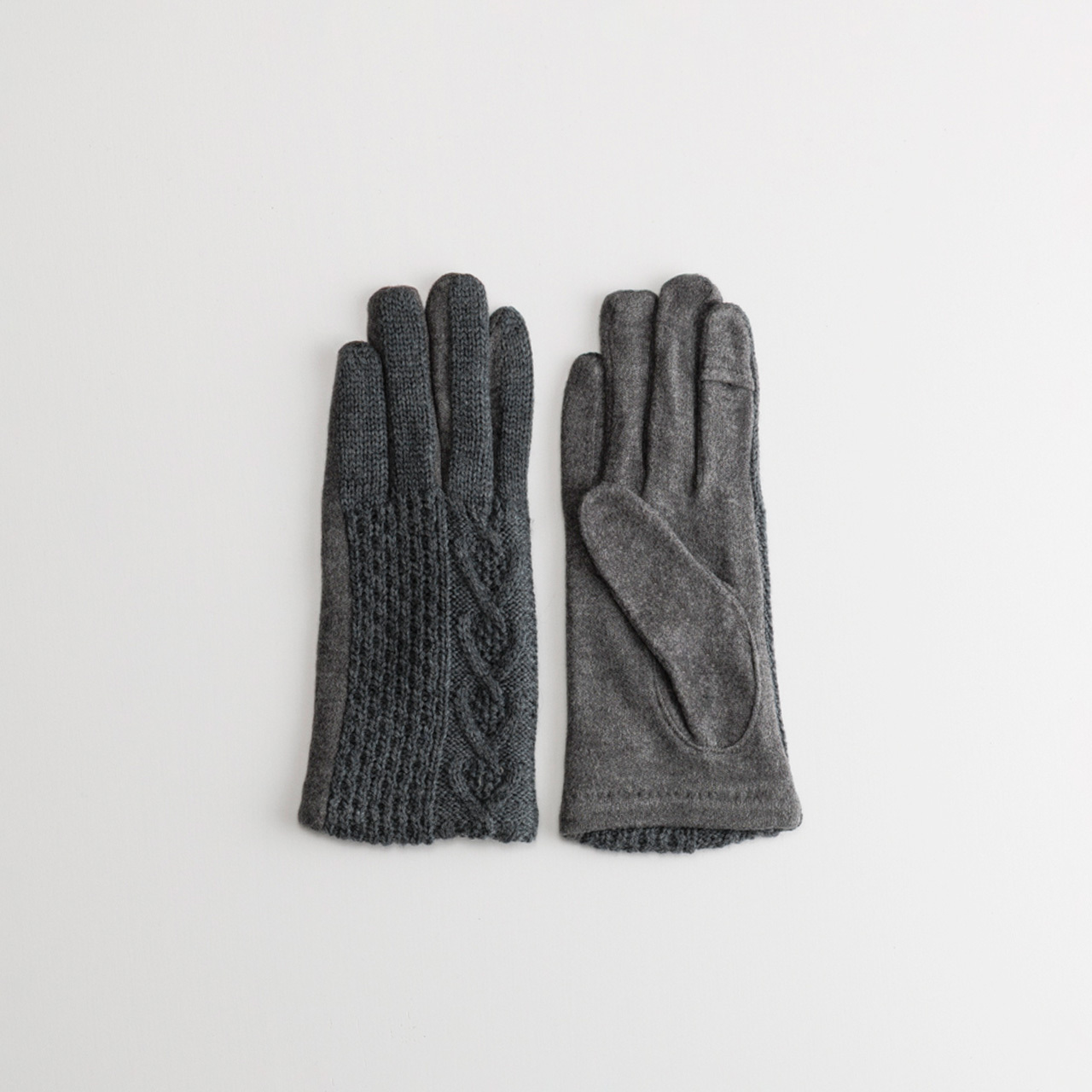 ケーブルジャージグローブ /タッチパネル対応(WOMEN)