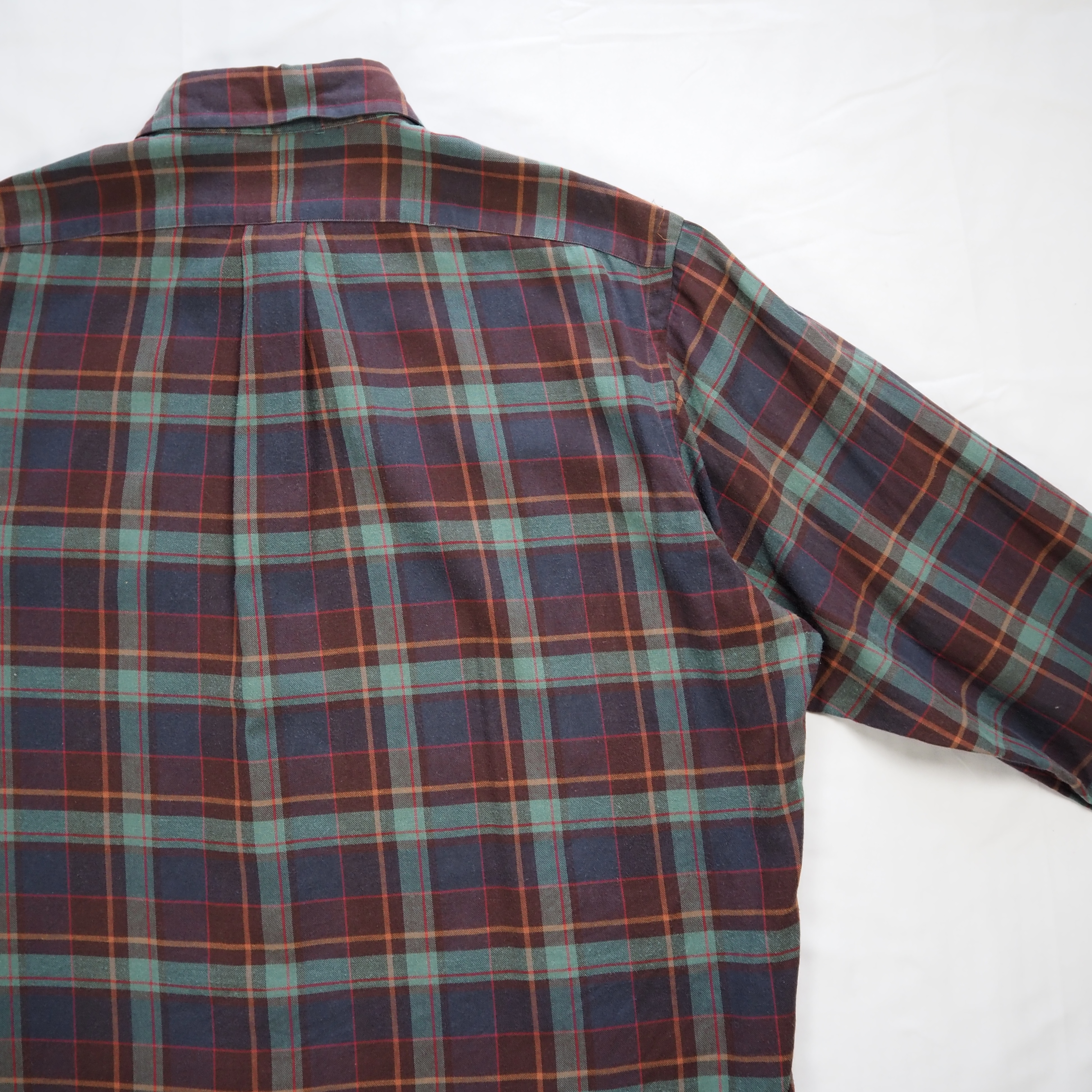 90’s Ralph Lauren コットンシャツ Lサイズ の画像 15