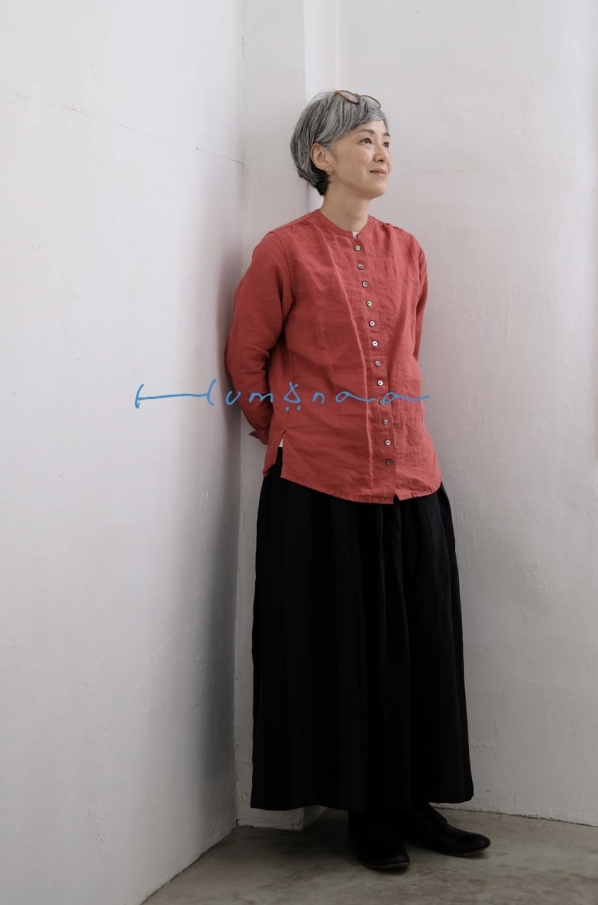【REPAC】 Paljon Shirt I :パルヨンシャツ I レディース <red>