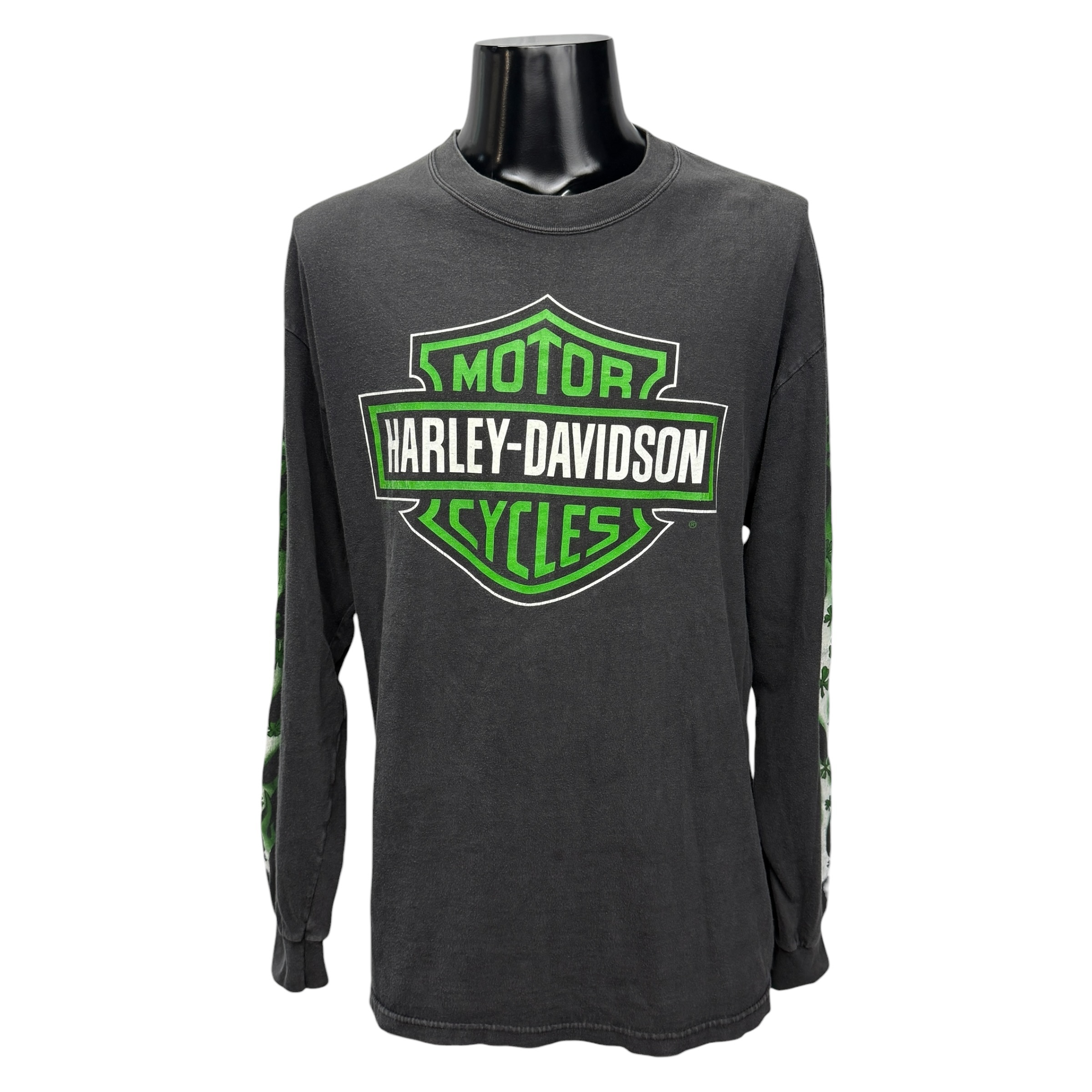【HARLEY-DAVIDSON】ハーレーダビッドソン “SAVANNAH ST. PATRICK’S DAY” 00’s ロングスリーブTシャツ