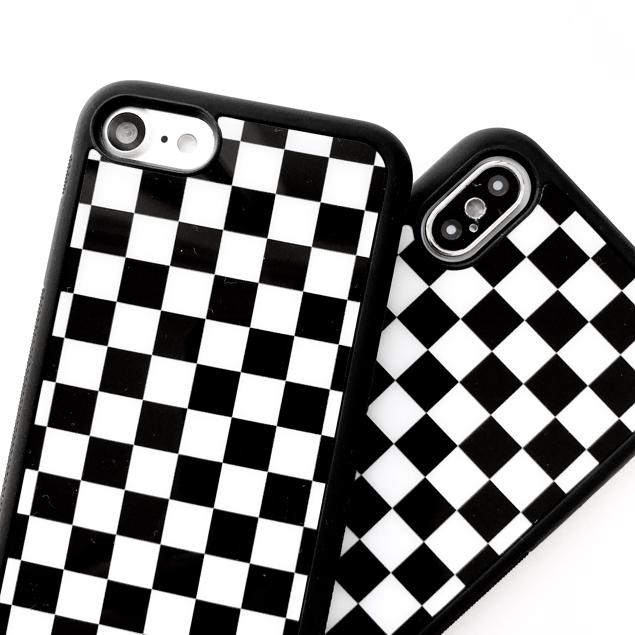 大特価sale 即納 ブロックチェック柄 Iphoneケース 黒白 カジュアル Gina California Shop 大特価sale 即納 ブロックチェック柄 Iphoneケース 黒白 カジュアル Gina California Shop
