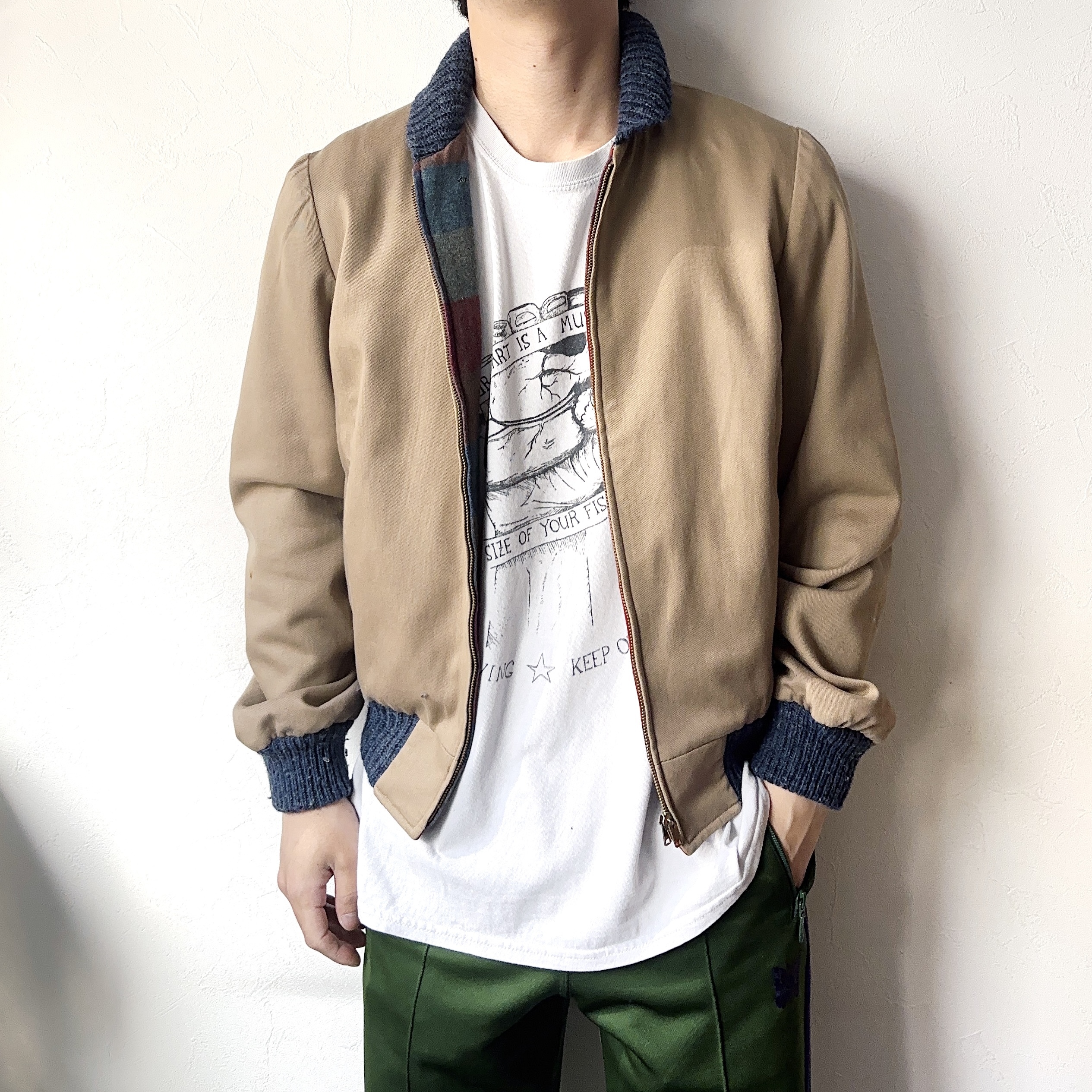 Vintage 40's【PENDLETON】Reversible Wool Check Jacket の画像 6