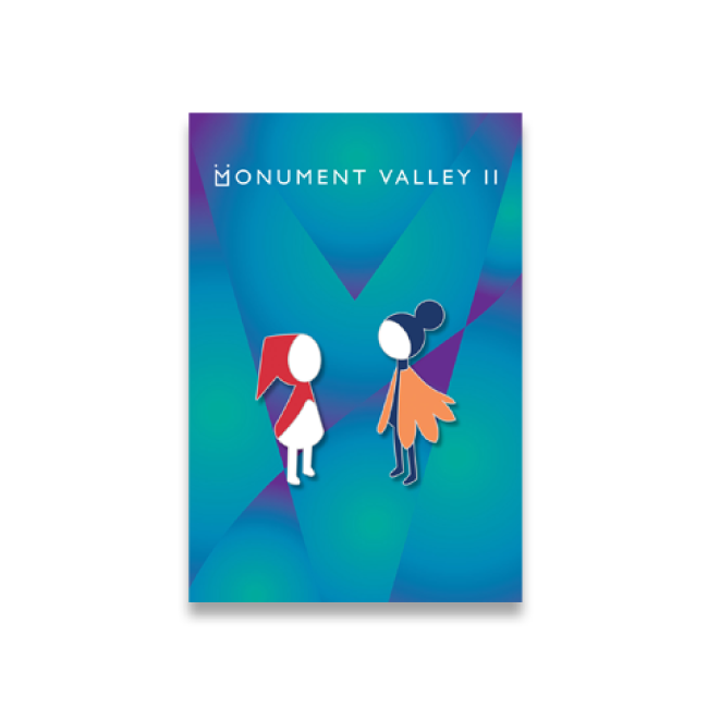 【Monument Valley 2(モニュメント・バレー 2)】ロー&娘 ピンバッジセット - 画像2