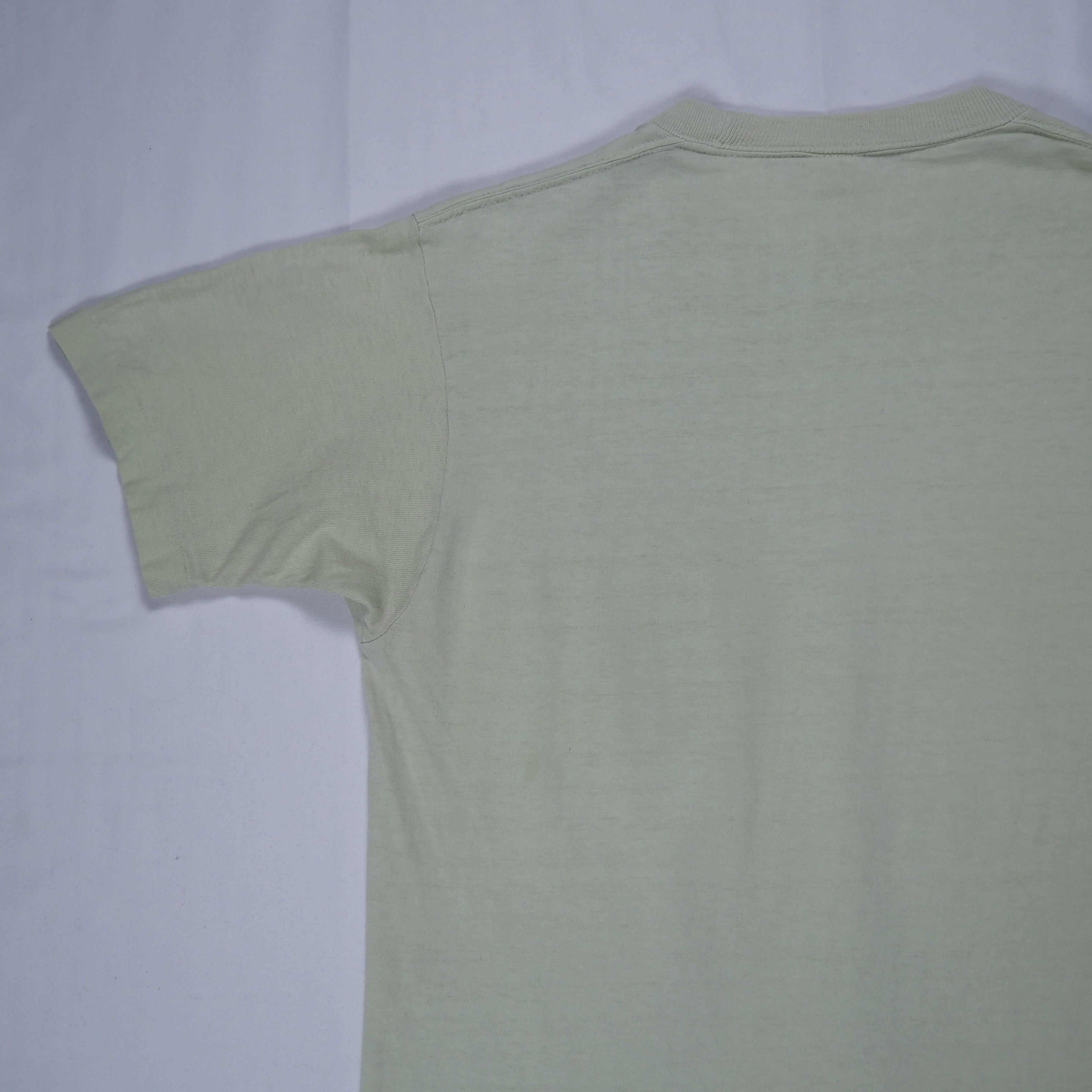 70’s Towncraft ブランクTシャツ ピスタチオグリーン Mサイズ の画像 14