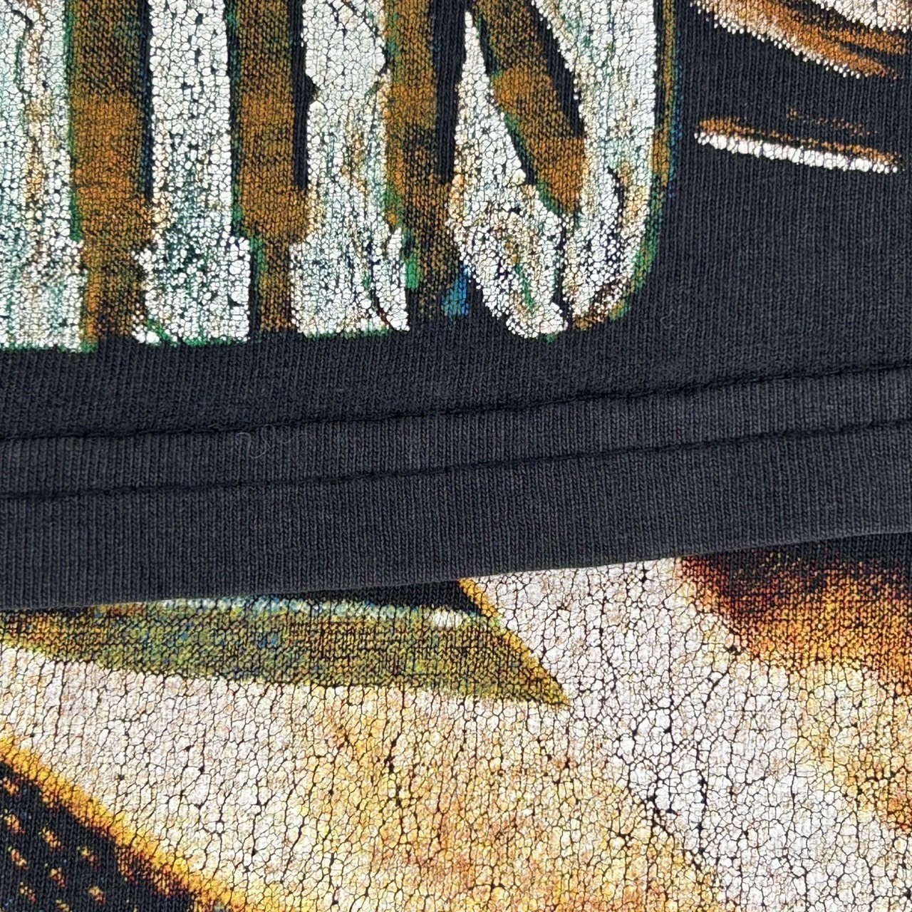 Guns N' Roses ガンズ・アンド・ローゼズ “Live Photo” ブートレグTシャツ ブラック / Fits XL の画像 6