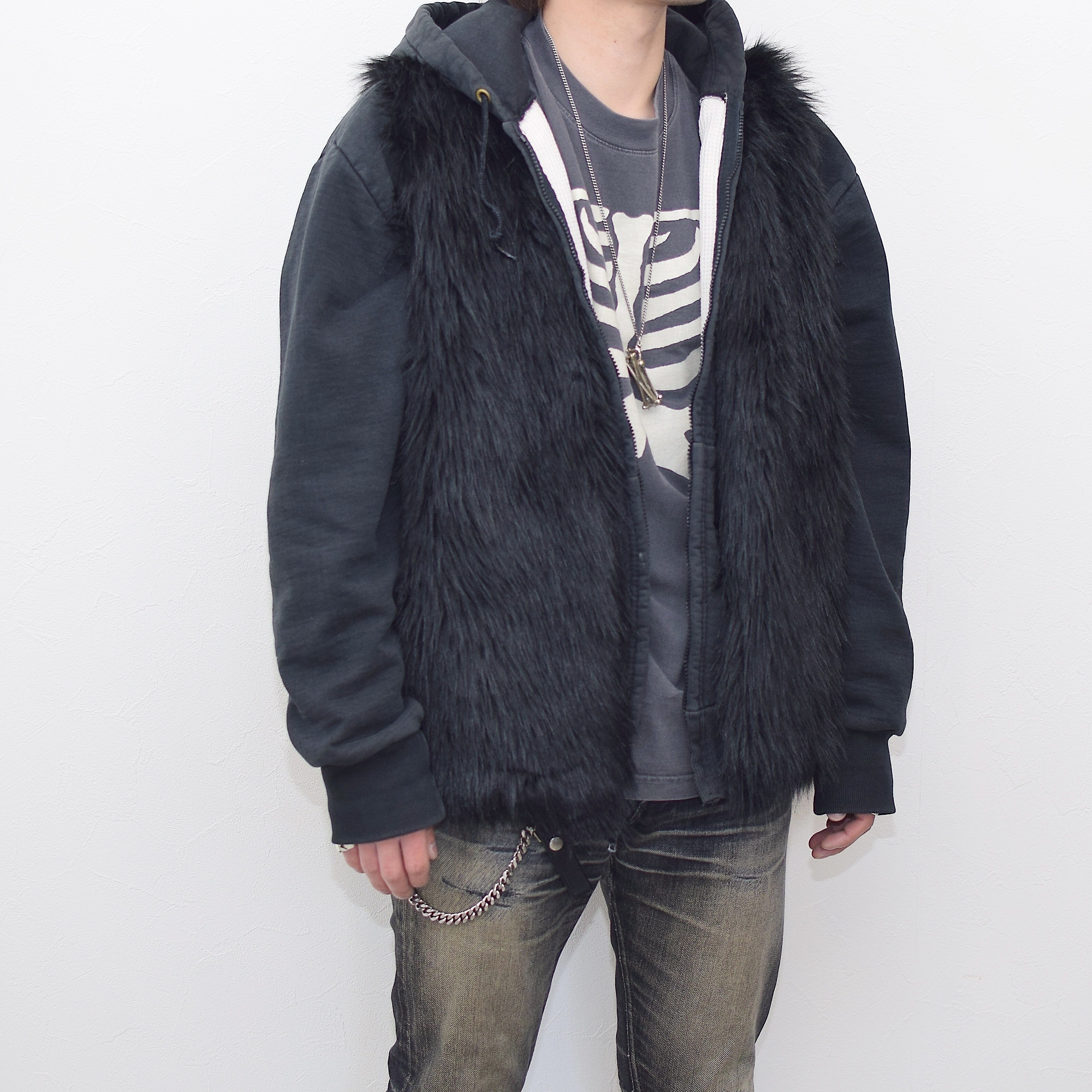 Vintage Fur Vest の画像 3
