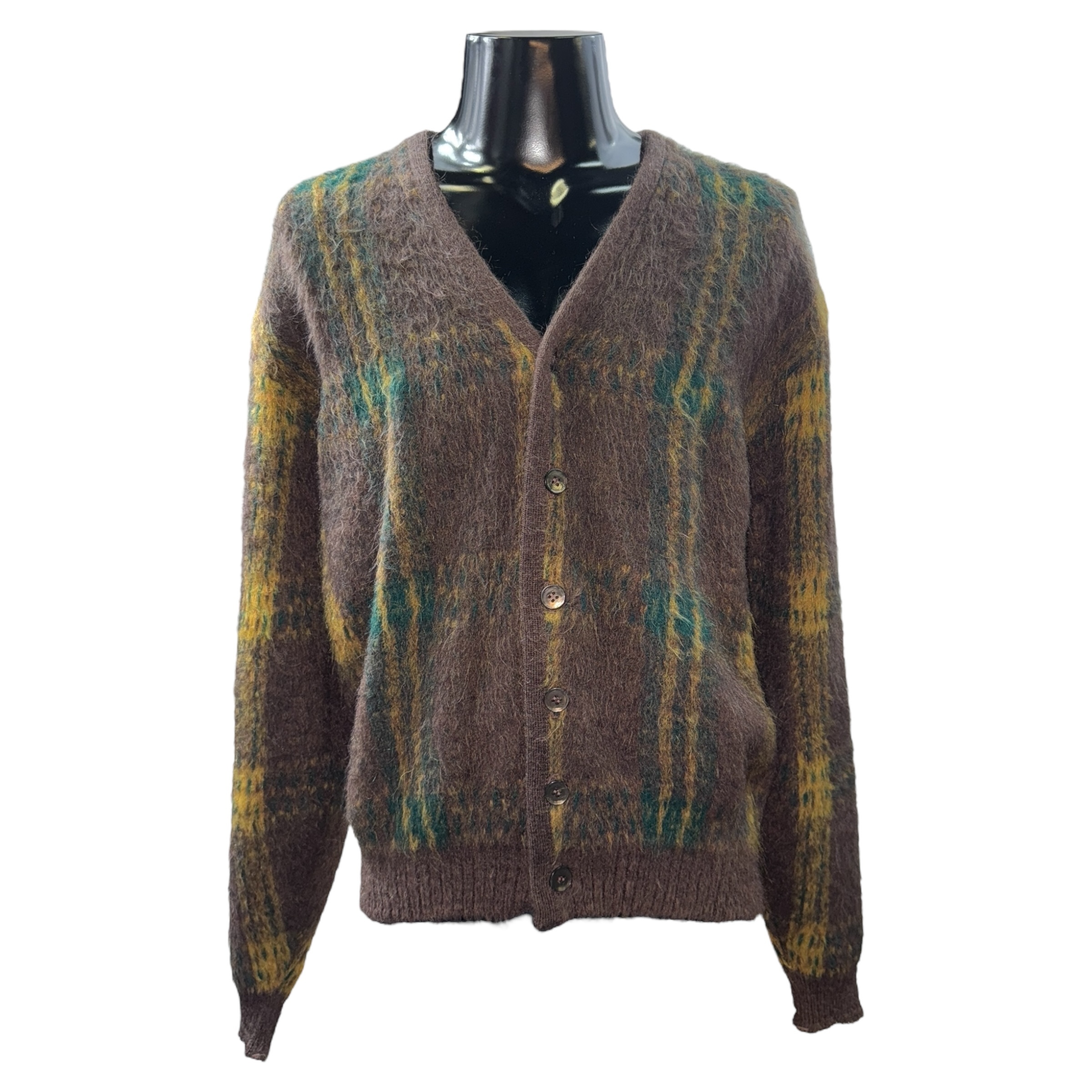 【CAMPUS】キャンパス ウール×モヘア 60’s ニットカーディガン