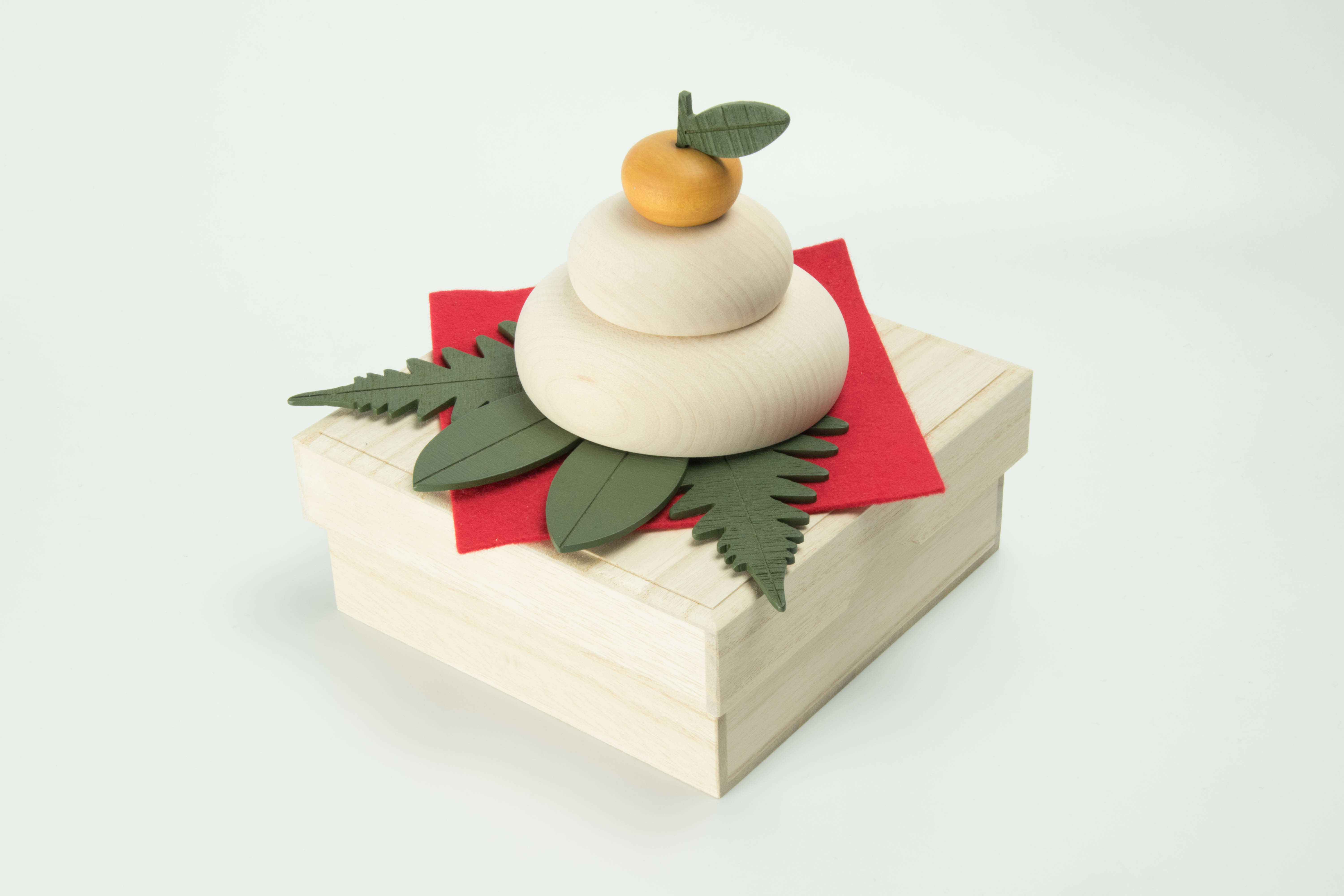 【きのいい鏡餅】木製かがみもち ・ハンドメイド・木製インテリア雑貨 ウッドアート 楽【オフィシャルネットショップ】