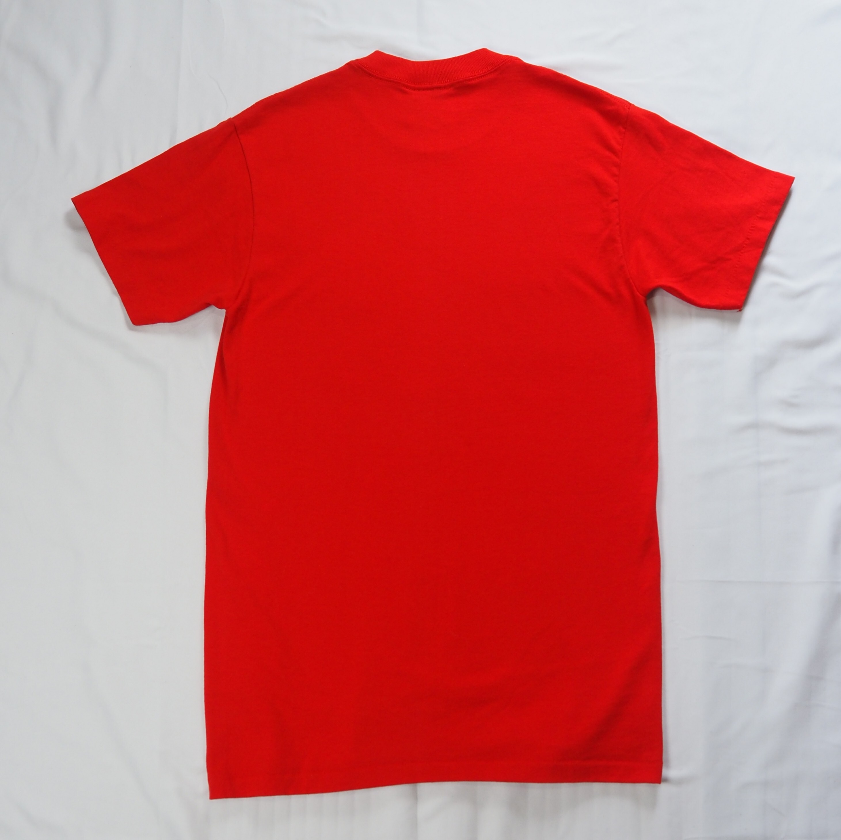 90's ONEITA プリントTシャツ オールドイングリッシュ レッド Sサイズ の画像 11