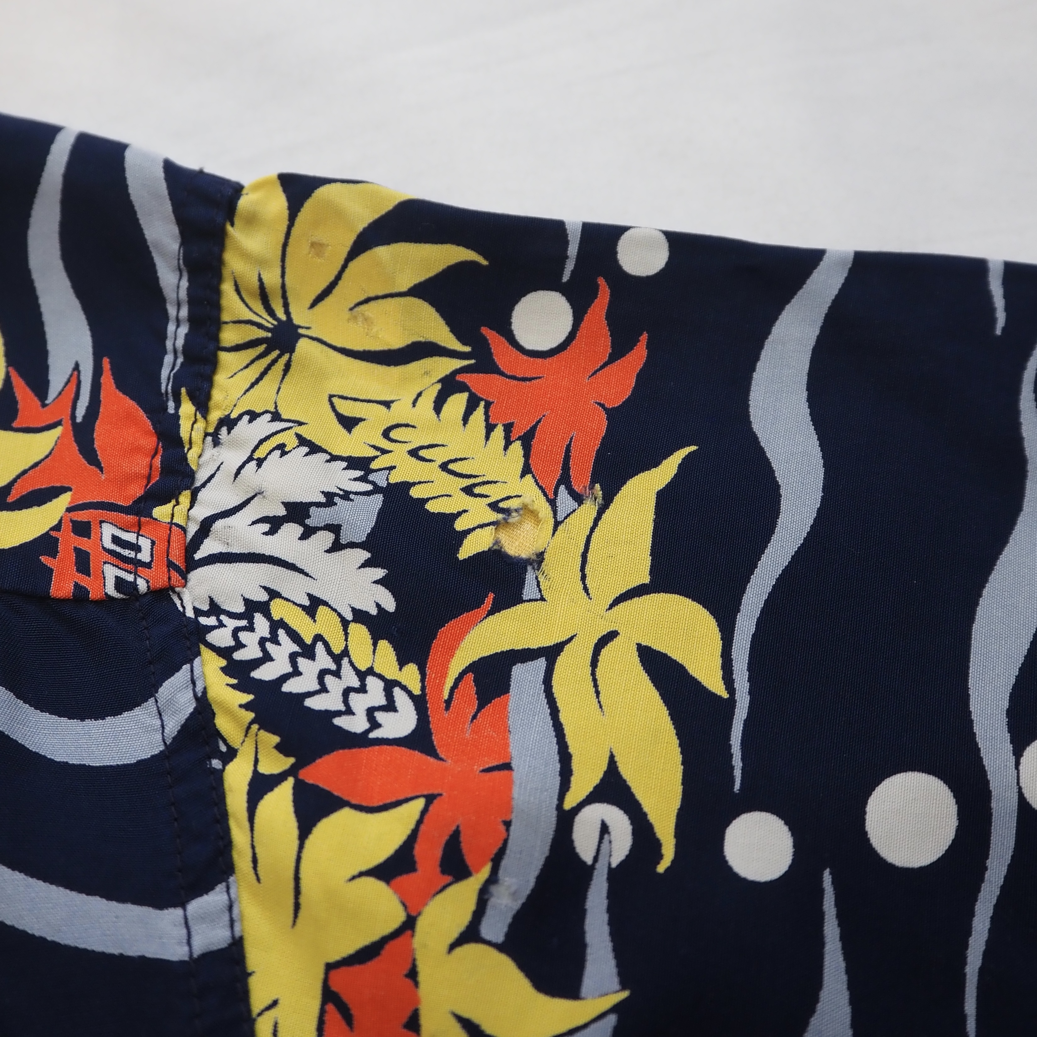 50’s Duke Kahanamoku Rayon Hawaiian Shirt の画像 13