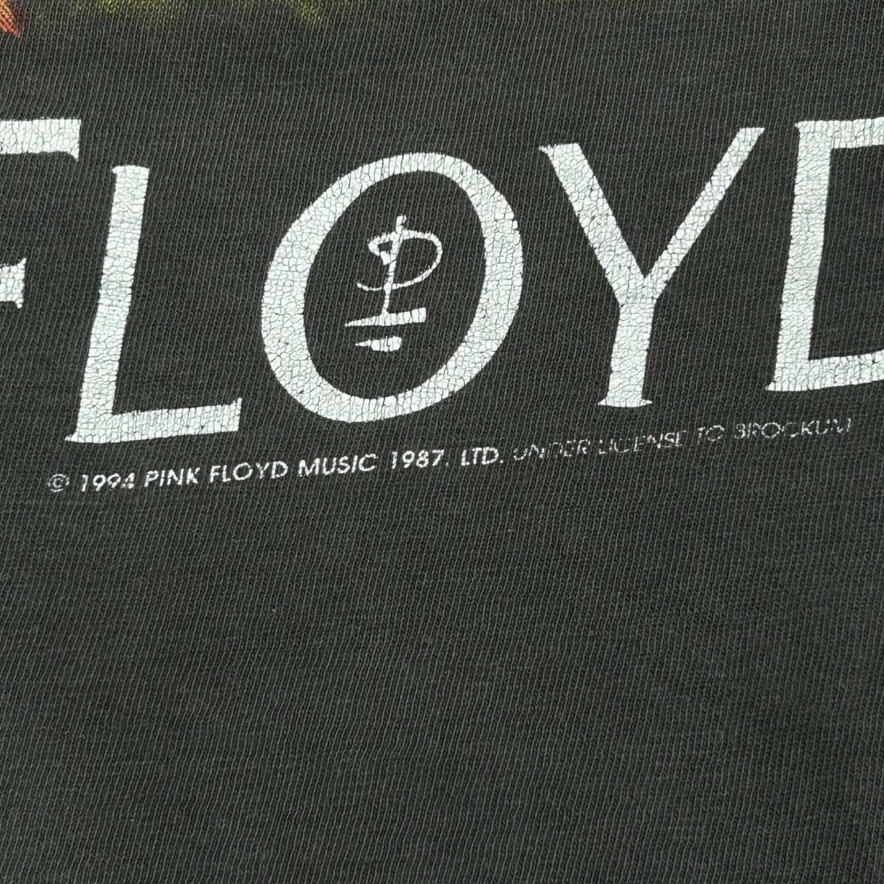 Pink Floyd “The Division Bell” Sun Graphic Vintage T-Shirt – XL の画像 10