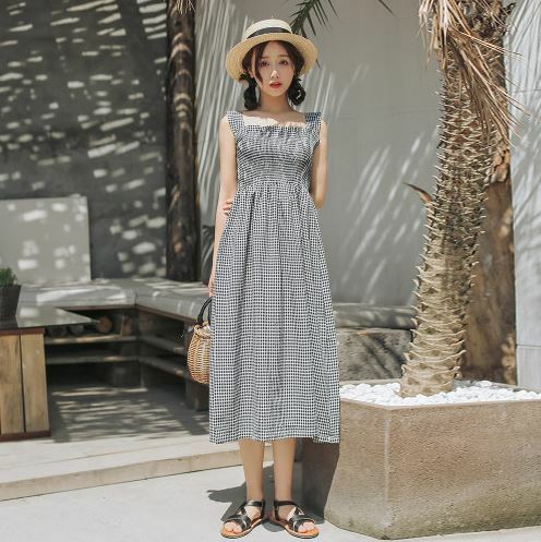 ミモレ丈 夏ワンピース 夏 リゾート リゾートワンピ ドレスワンピース ワンピドレス 韓国 ファッション レディース 韓国 レディース ファッション ワンピース 新作 トレンド おしゃれ 大人可愛い St0172 Dbstyle 海外アパレル 韓国ファッション