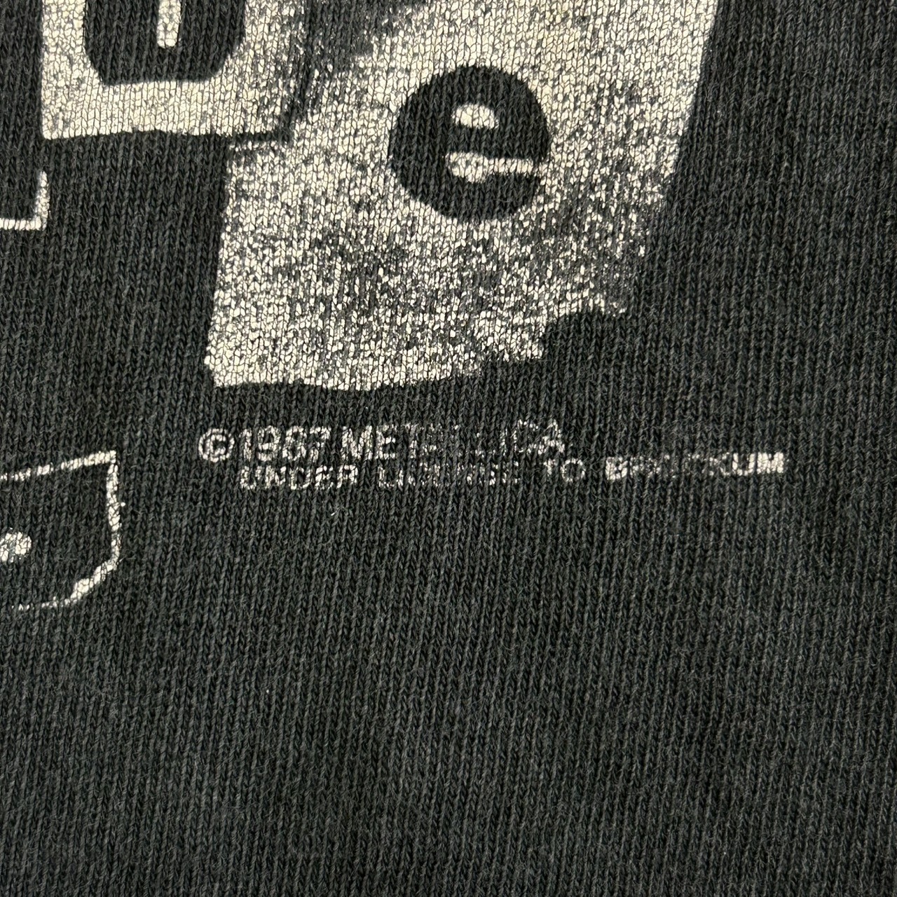 METALLICA DAMAGE INC. スカルフェード バンドTシャツ XL の画像 7