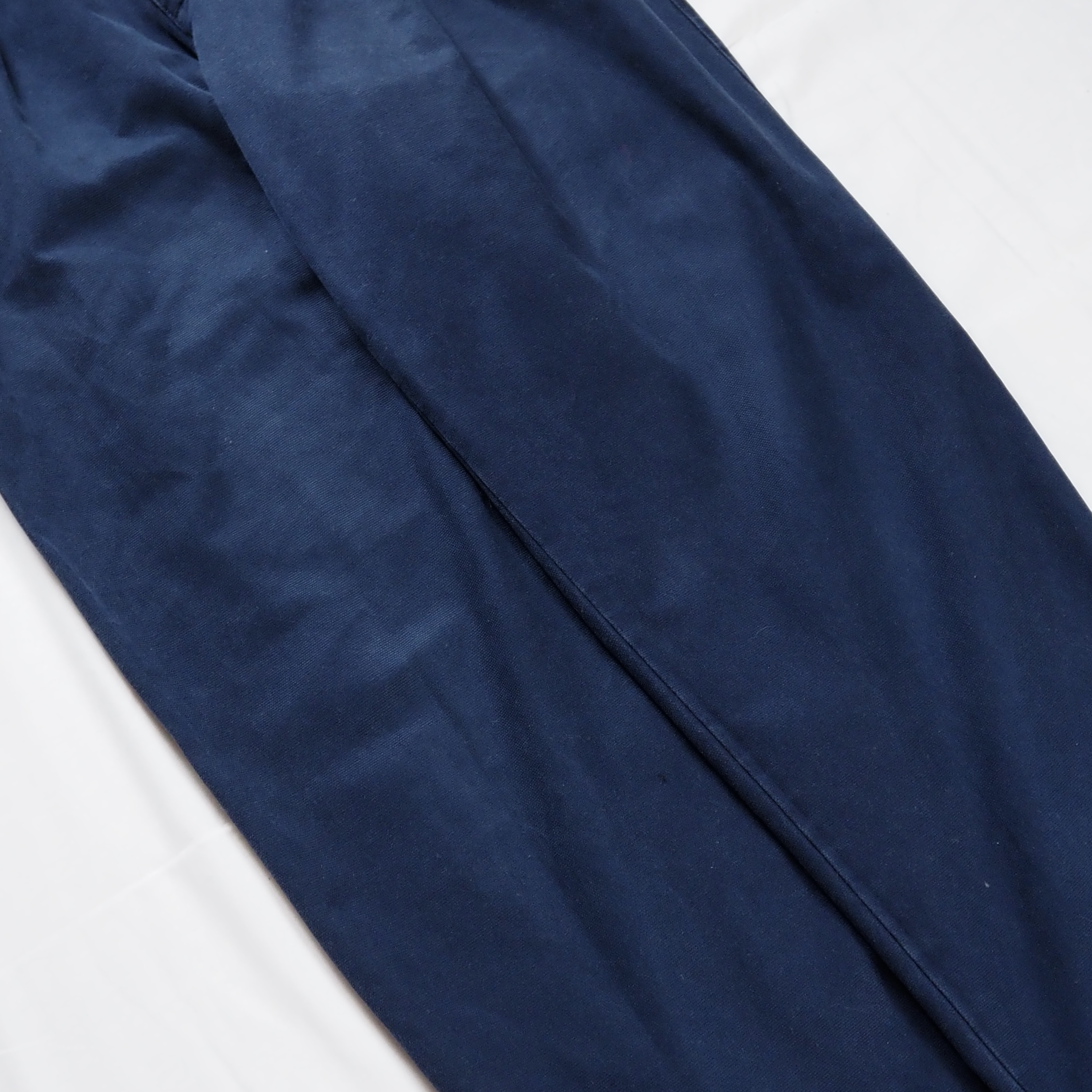 90’s Dockers ワークパンツ ピケパンツ ネイビー の画像 4