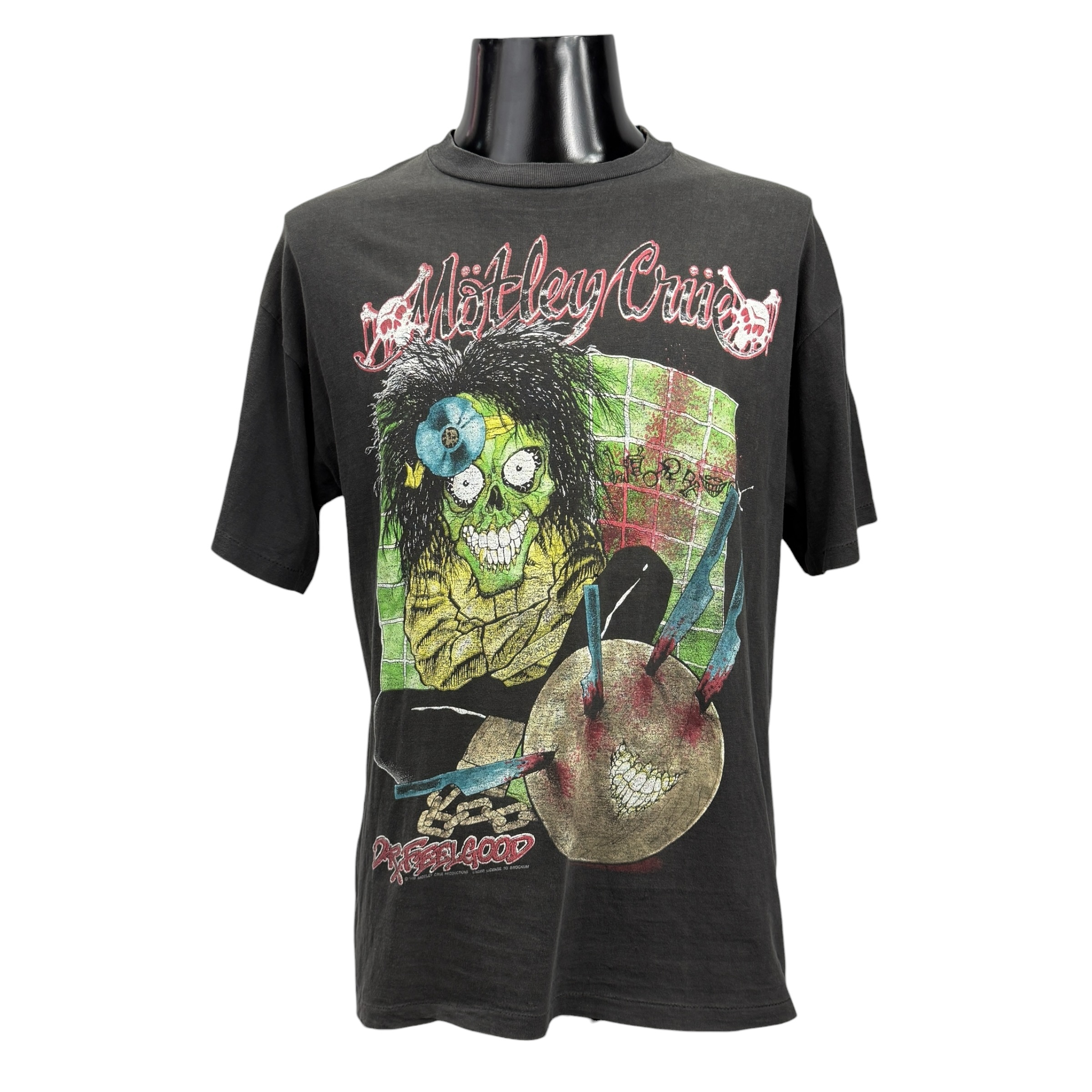 【MÖTLEY CRÜE】モトリー クルー “Dr. FEELGOOD” 80’s 90’s Vintage Tour Tシャツ