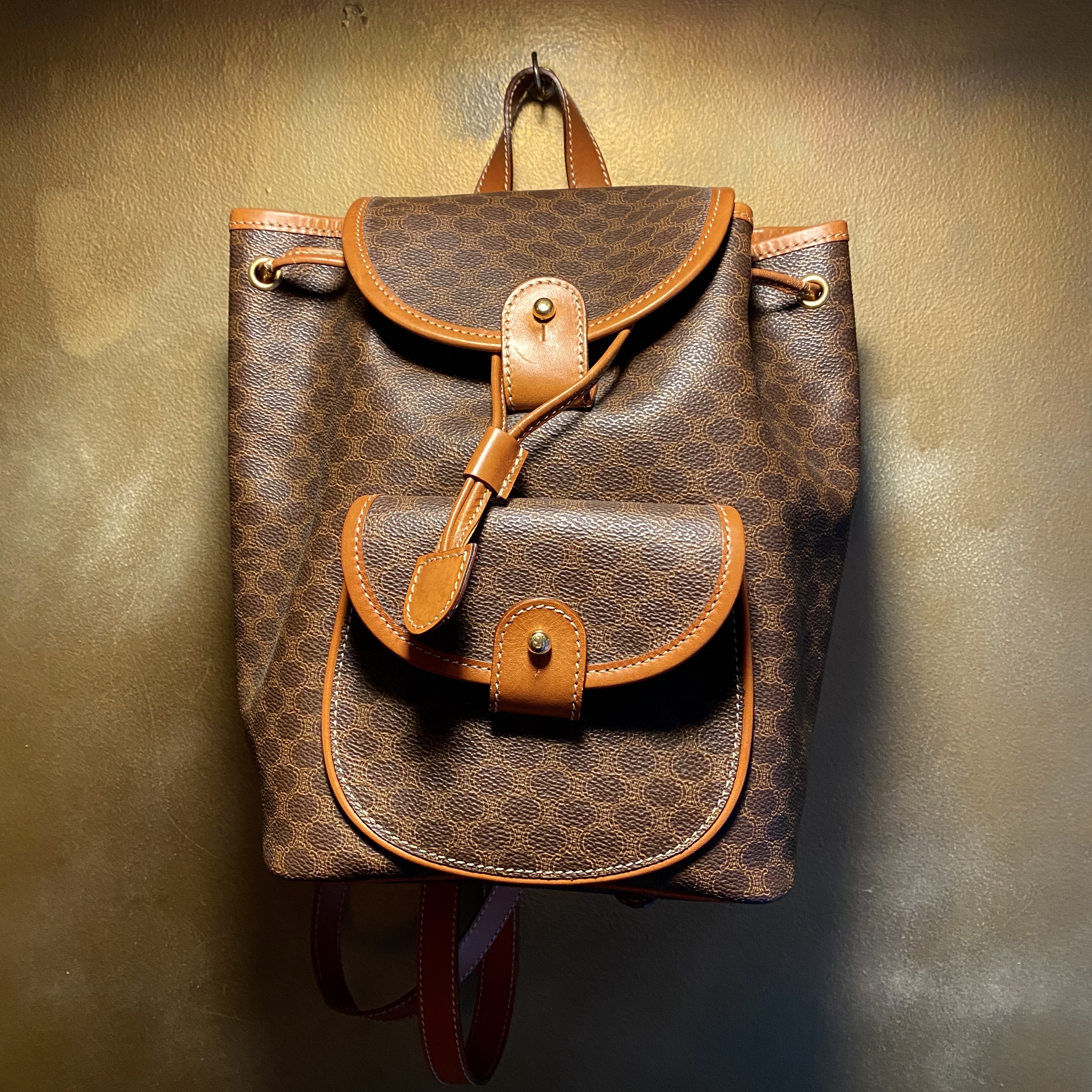 celine vintage backpack