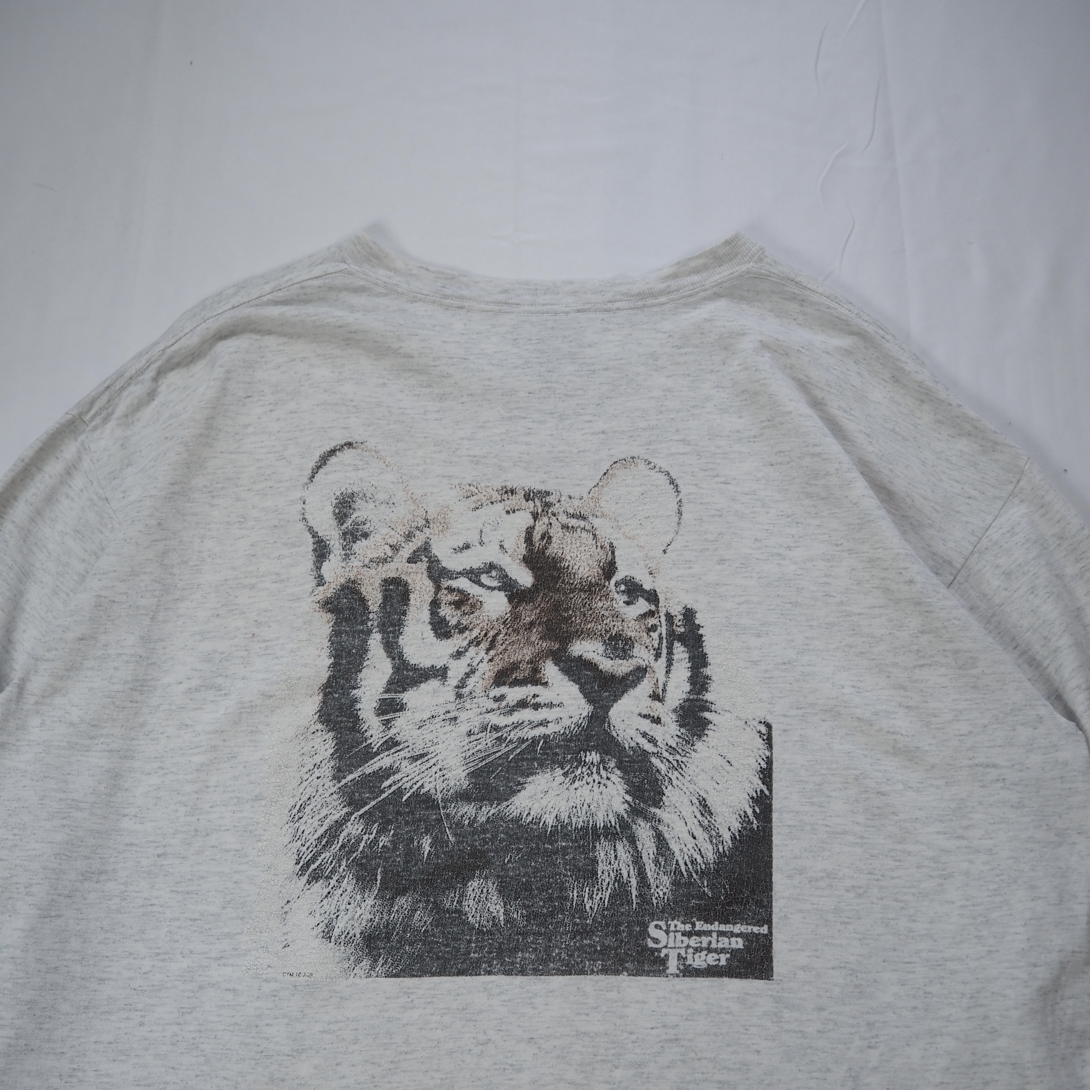 90’s Oneita ロンT 虎 XL の画像 2