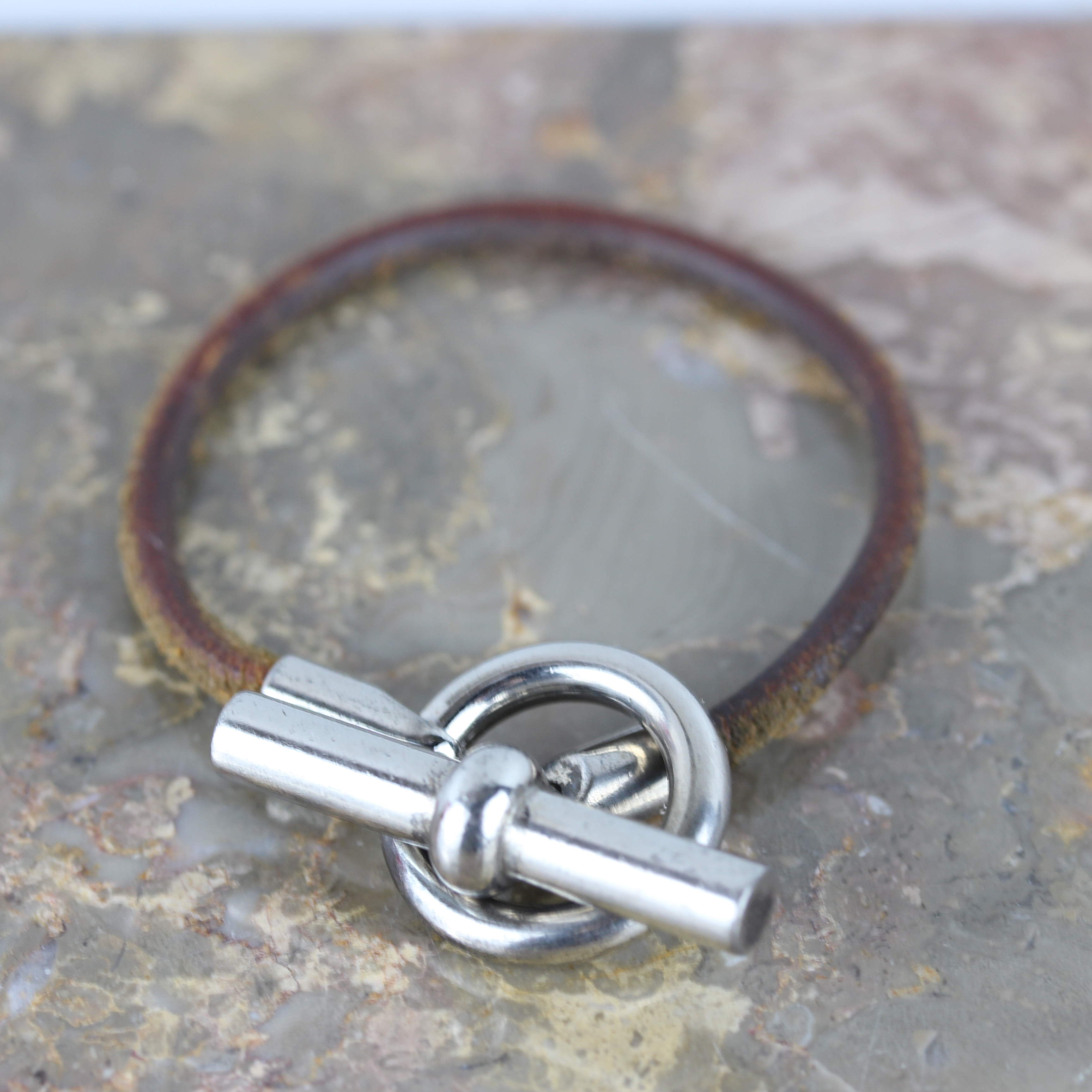 Hermes Leather Bracelet エルメスグレナンレザーブレスレット Titti Clothing Hermes Leather Bracelet エルメスグレナンレザーブレスレット Titti Clothing