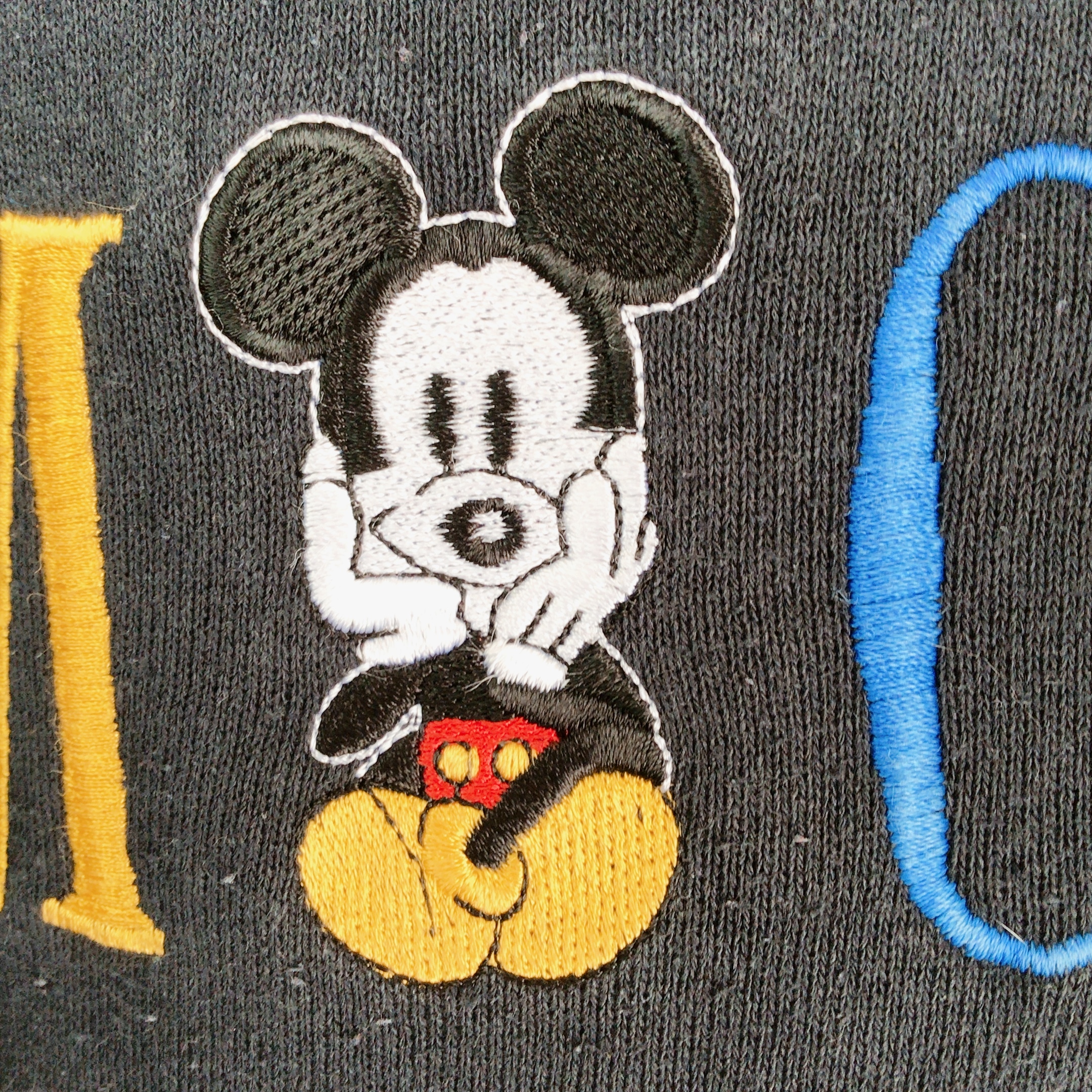 90s Usa製 ミッキーマウス 刺繍 スウェット ディズニー 黒 Xl Rico Clothing 90s Usa製 ミッキーマウス 刺繍 スウェット ディズニー 黒 Xl Rico Clothing