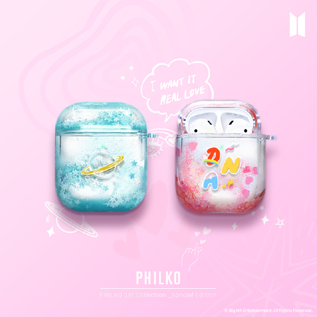 Airpodsケース Glitter Borahe Airpodsケース Glitter Borahe