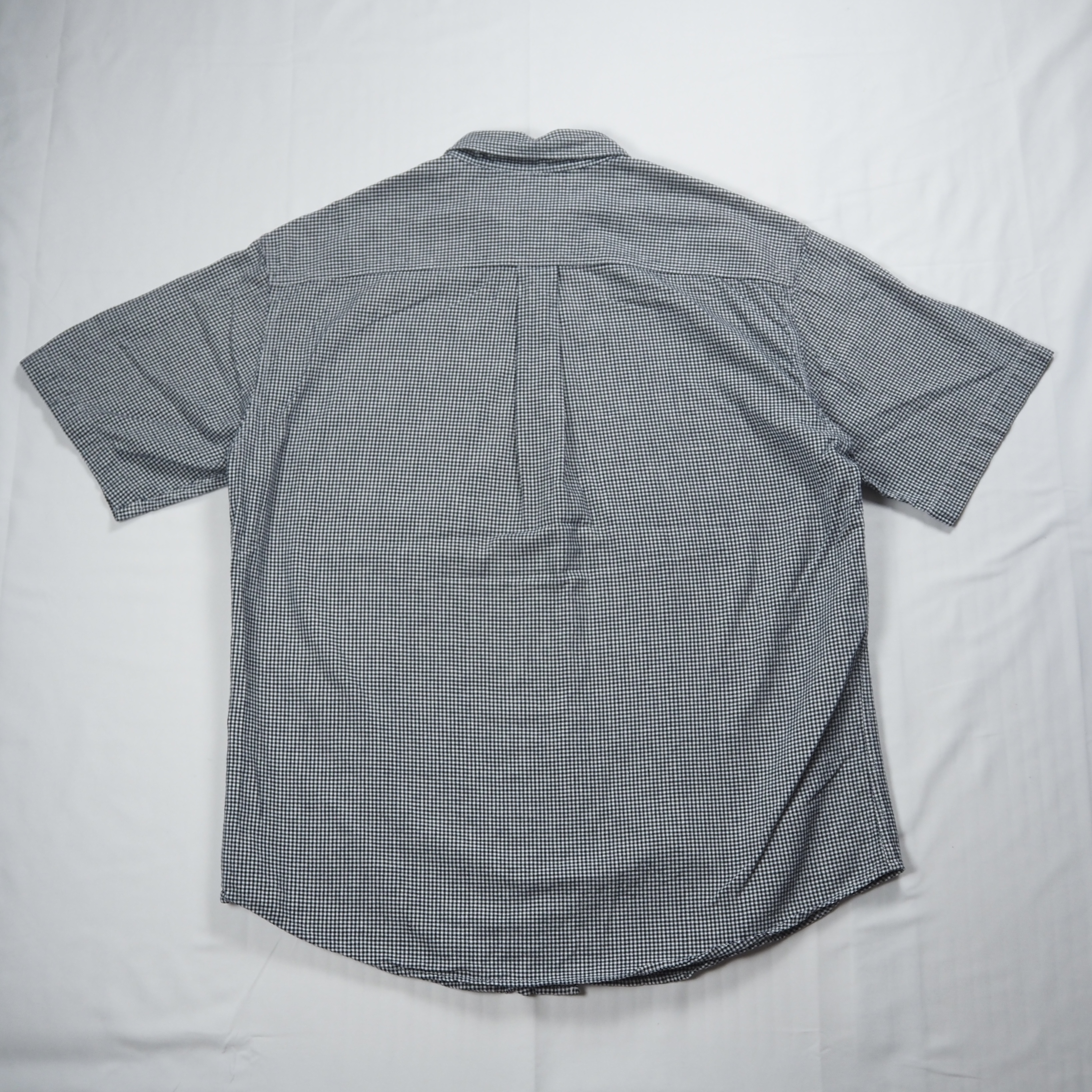 90’s Dockers コットンシャツ ギンガムチェック ブラック Lサイズ の画像 12