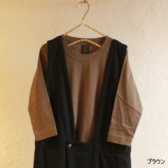homspun (ホームスパン) 天竺長袖Tシャツ 全2色 6616 - 画像3