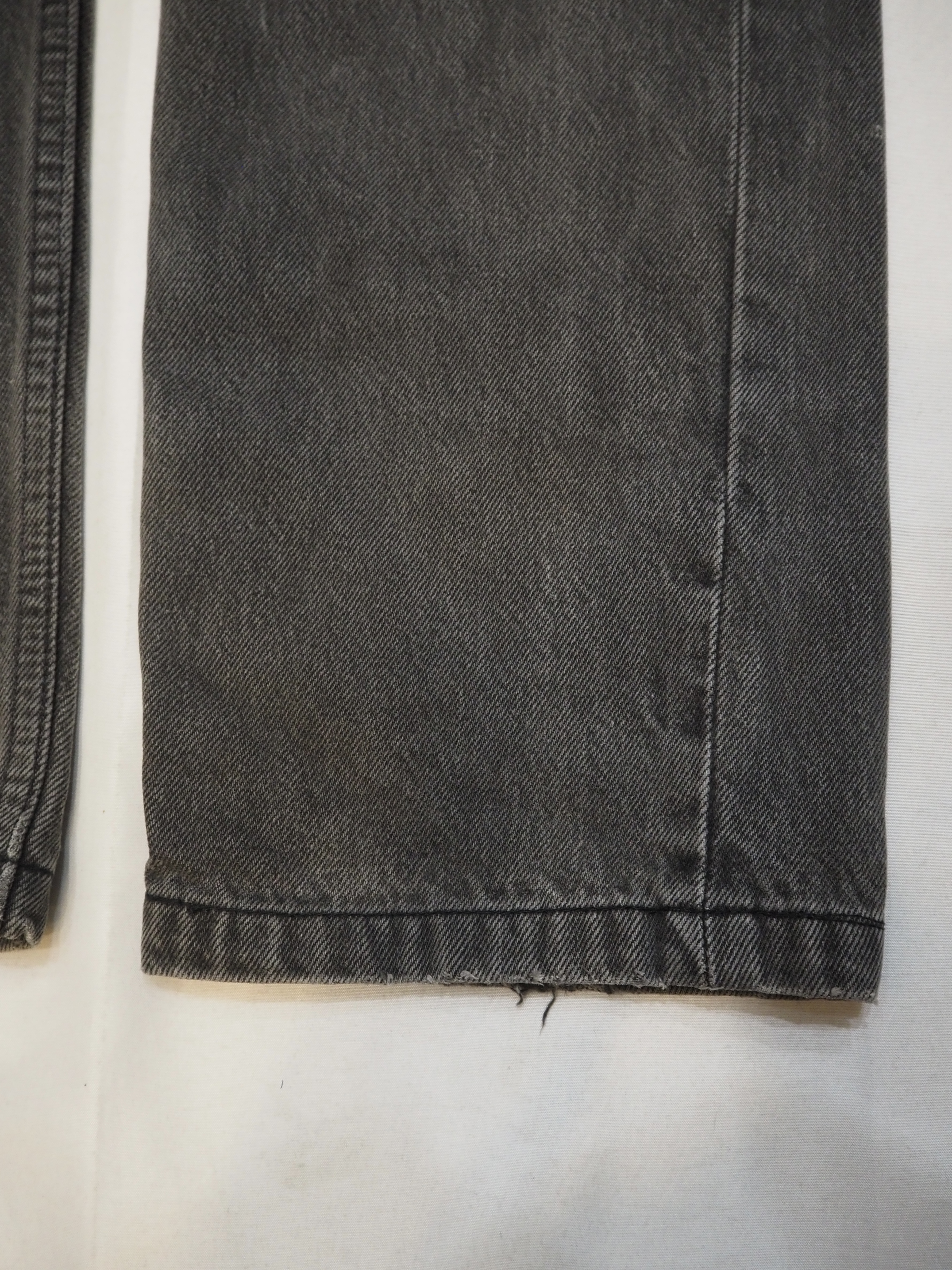 90’s Levi’s 501 Black Denim 32×28 US製 の画像 9