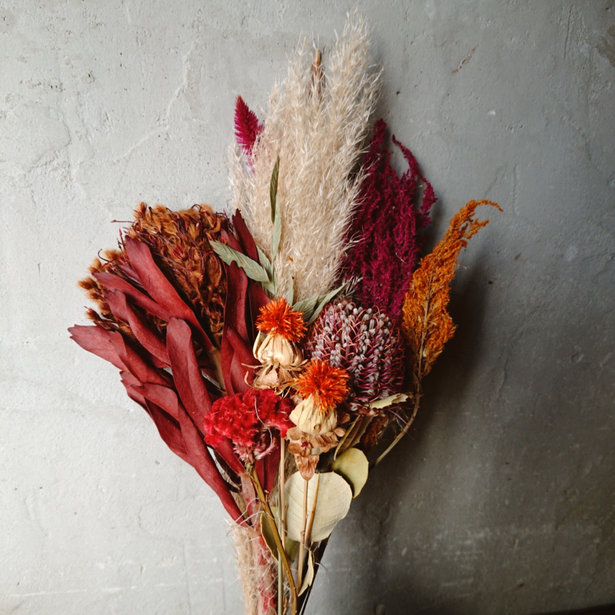 ドライフラワー スワッグb ひつじ組