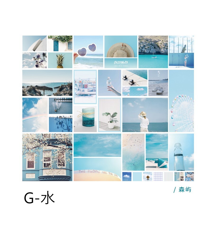 D38 インスタ風 デザイン シール 全8種 海外 フォト 風景 素材 コラージュ ジャンクナーナル Classy クラッシー D38 インスタ風 デザイン シール 全8種 海外 フォト 風景 素材 コラージュ ジャンクナーナル Classy クラッシー