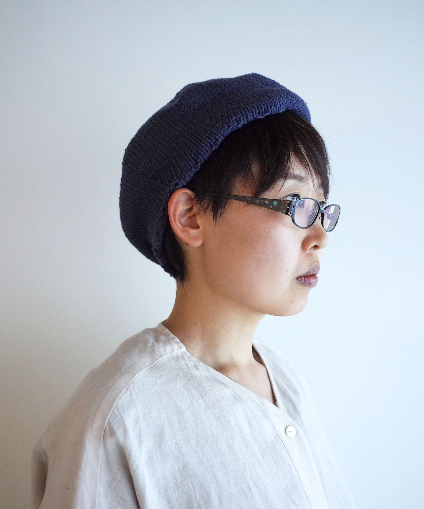 編み物キット コットンベレー帽 糸 No 13 And Wool