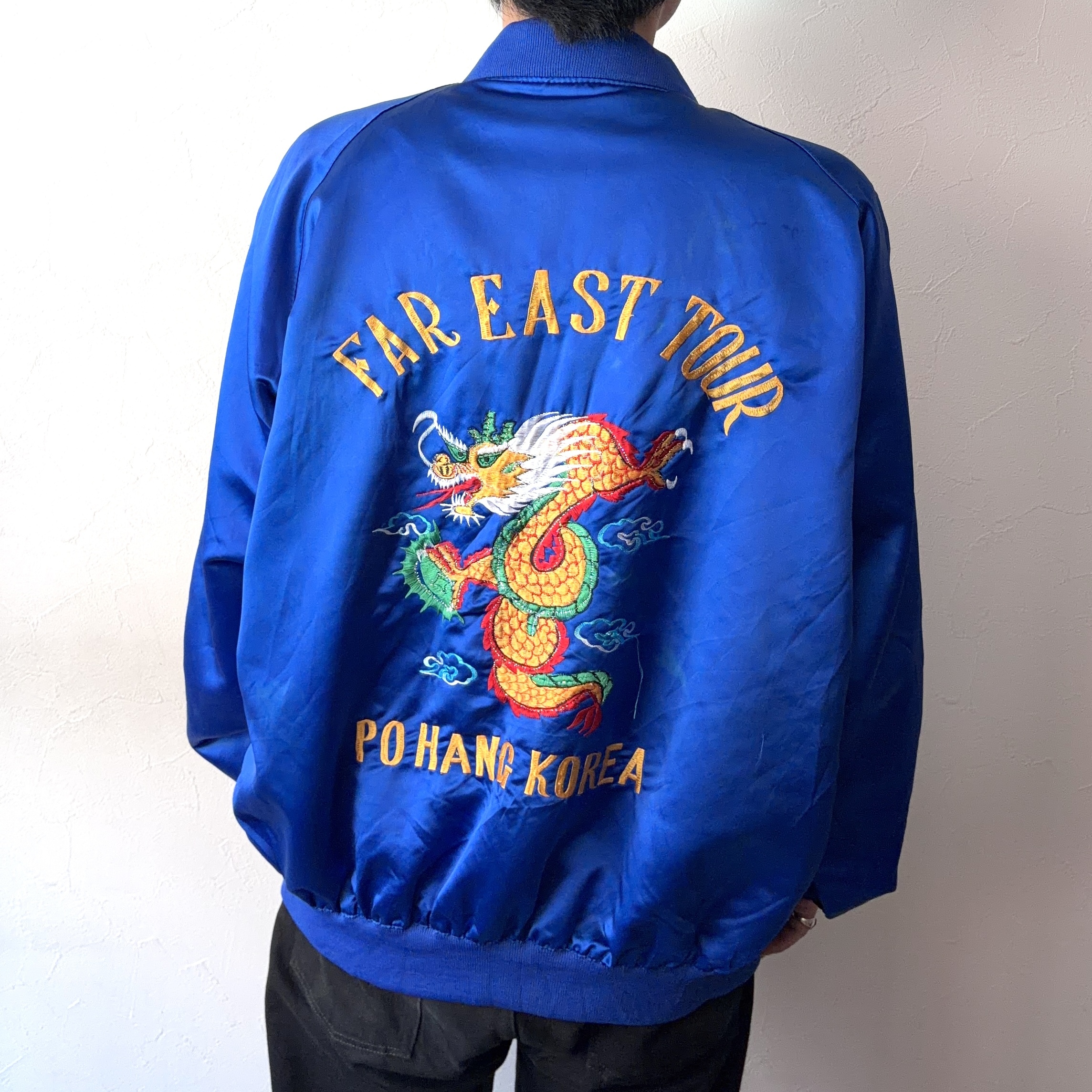Vintage 80's "POHANG KOREA" Souvenir Jacket の画像 4