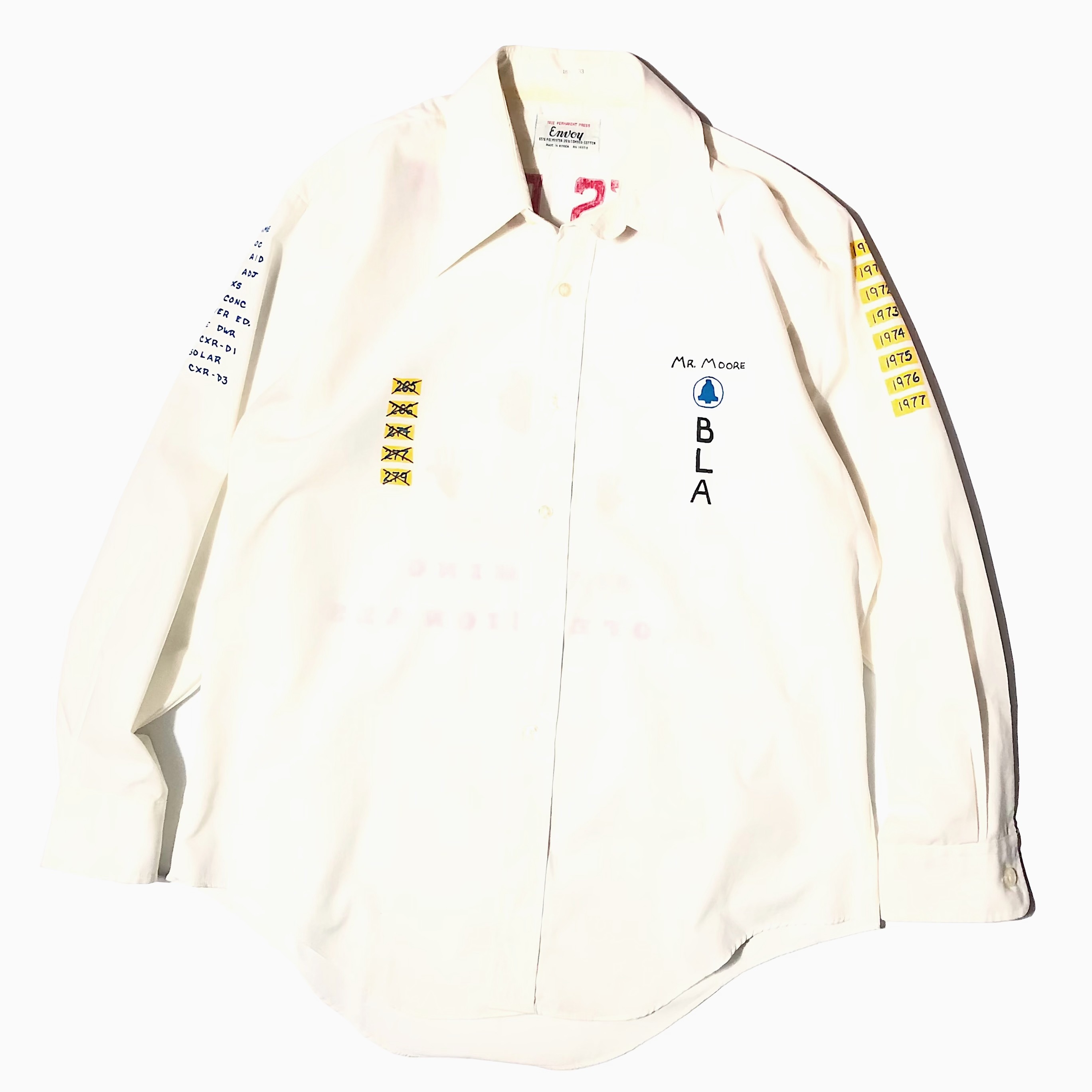 Vintage 70's【Envoy】"BUD'S DUDS" Painted Shirt の画像 2