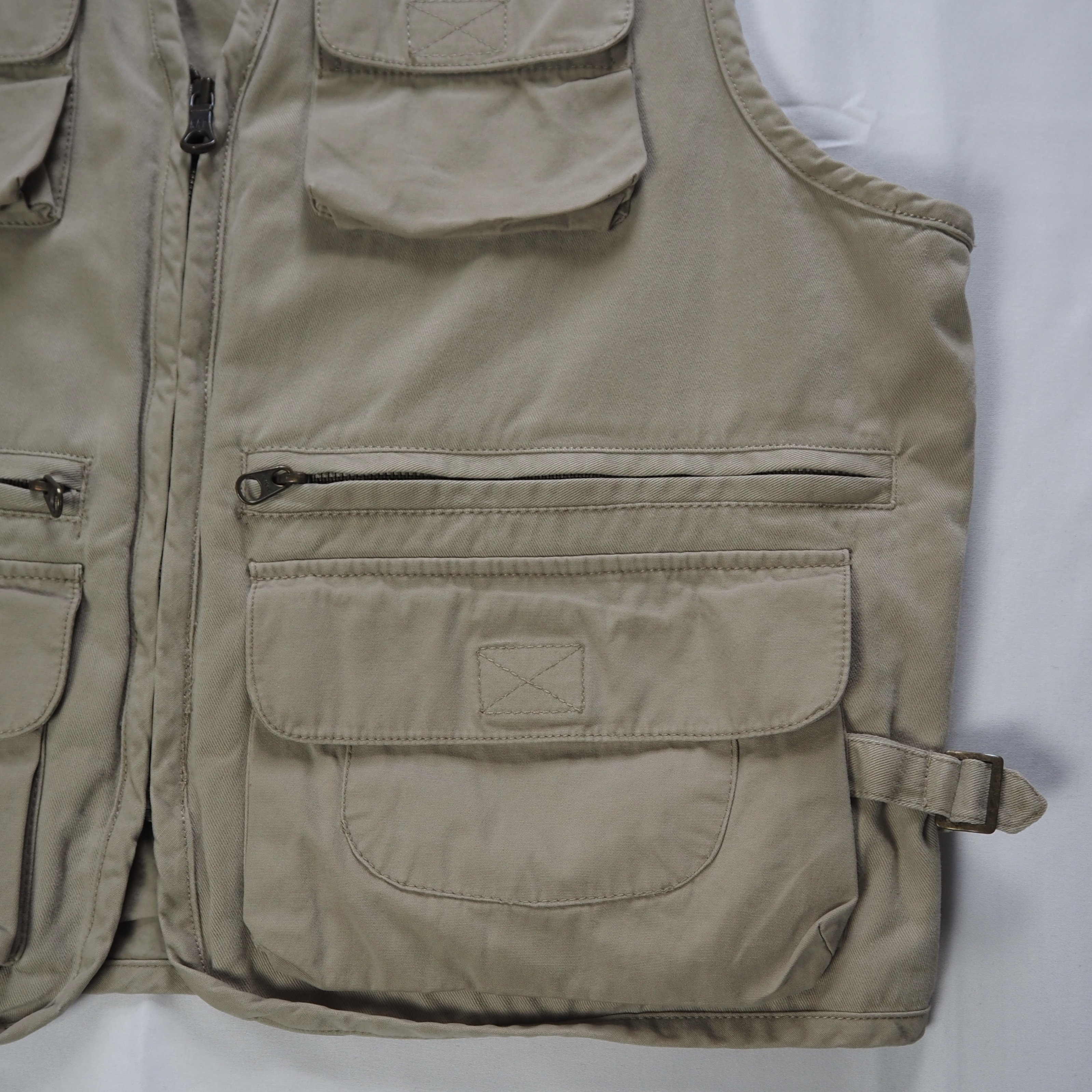 90’s OLD GAP ベスト Mサイズ ベージュ の画像 6