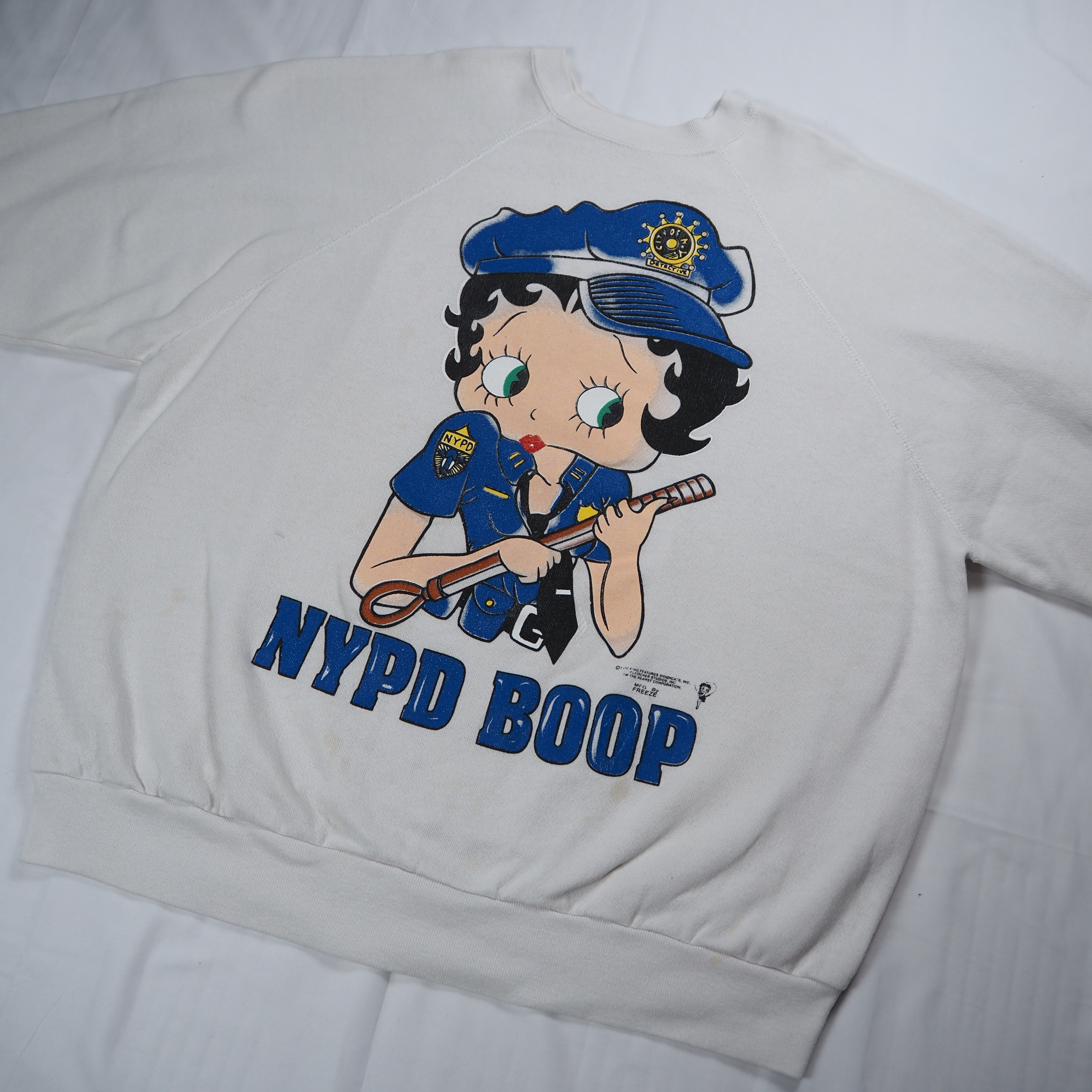 【9/23 20:00入荷】90's ベティスウェット ホワイト の画像 7