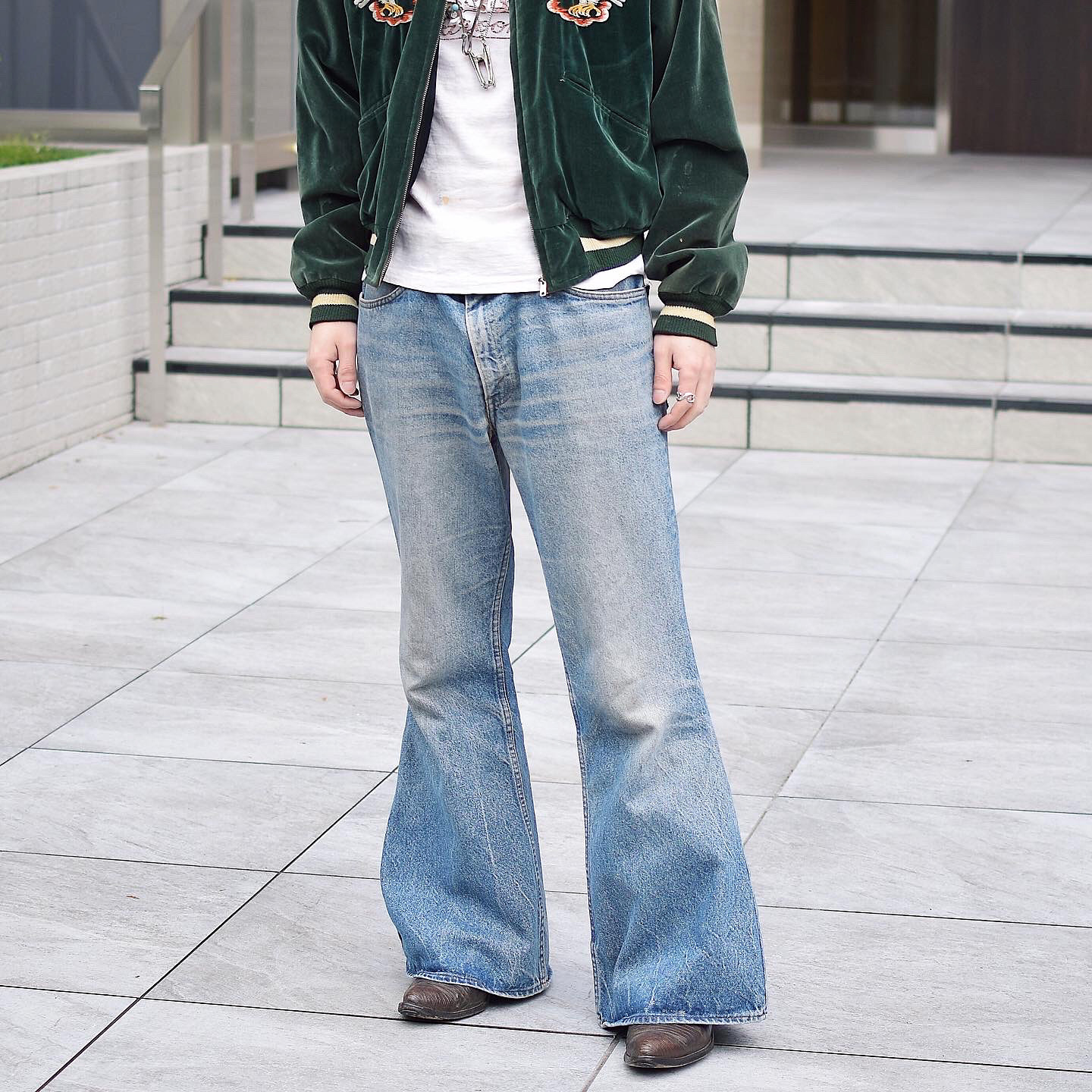 Vintage 70's【Levi's】684 Big Bell Denim Pants の画像 3
